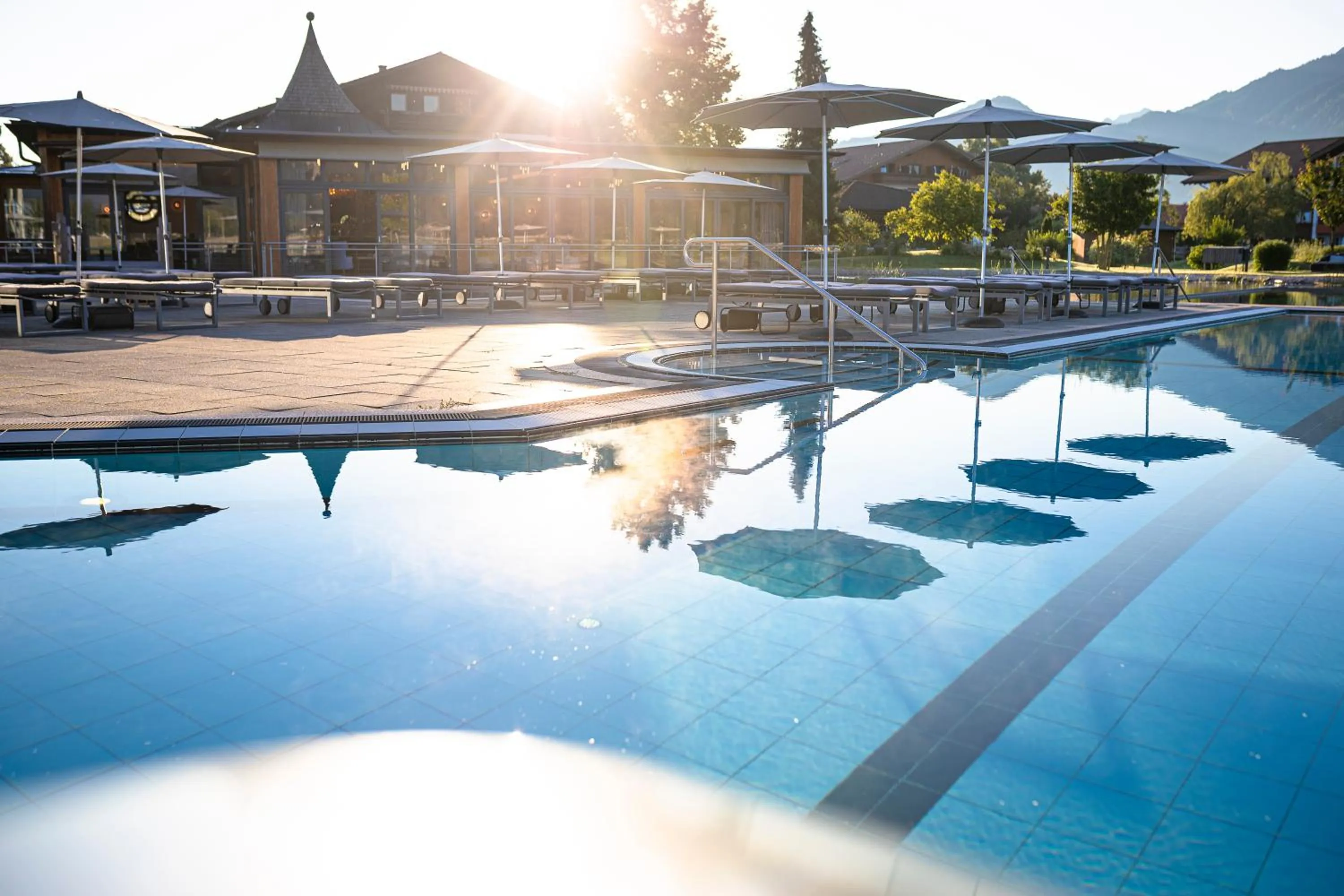 Swimming pool in Das König Ludwig Inspiration SPA
