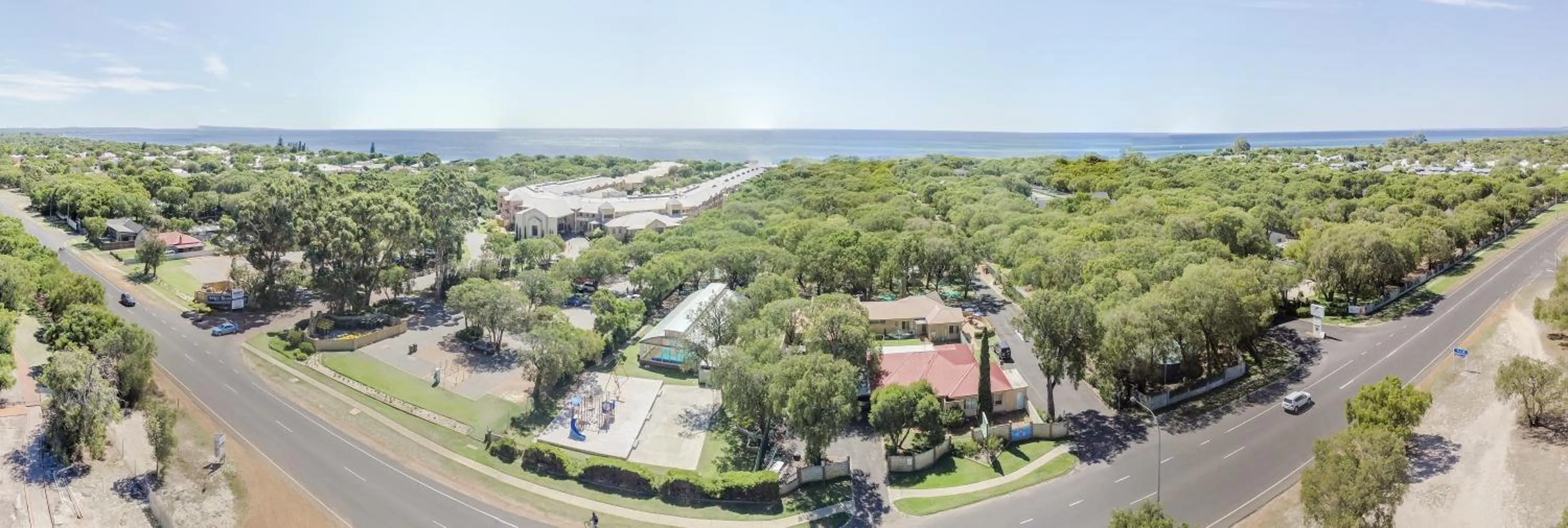 Bird's eye view in Discovery Parks - Busselton