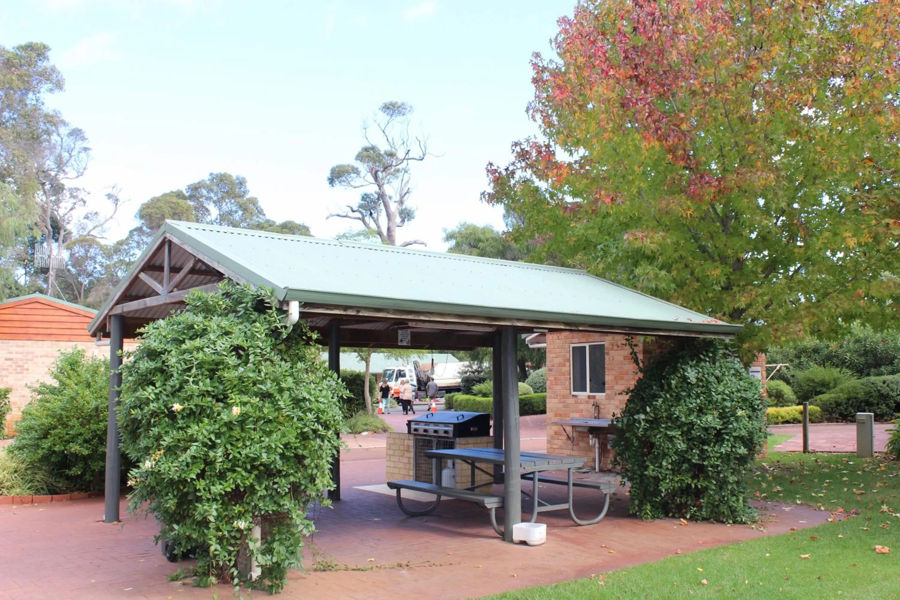 BBQ facilities in Margaret River Tourist Park