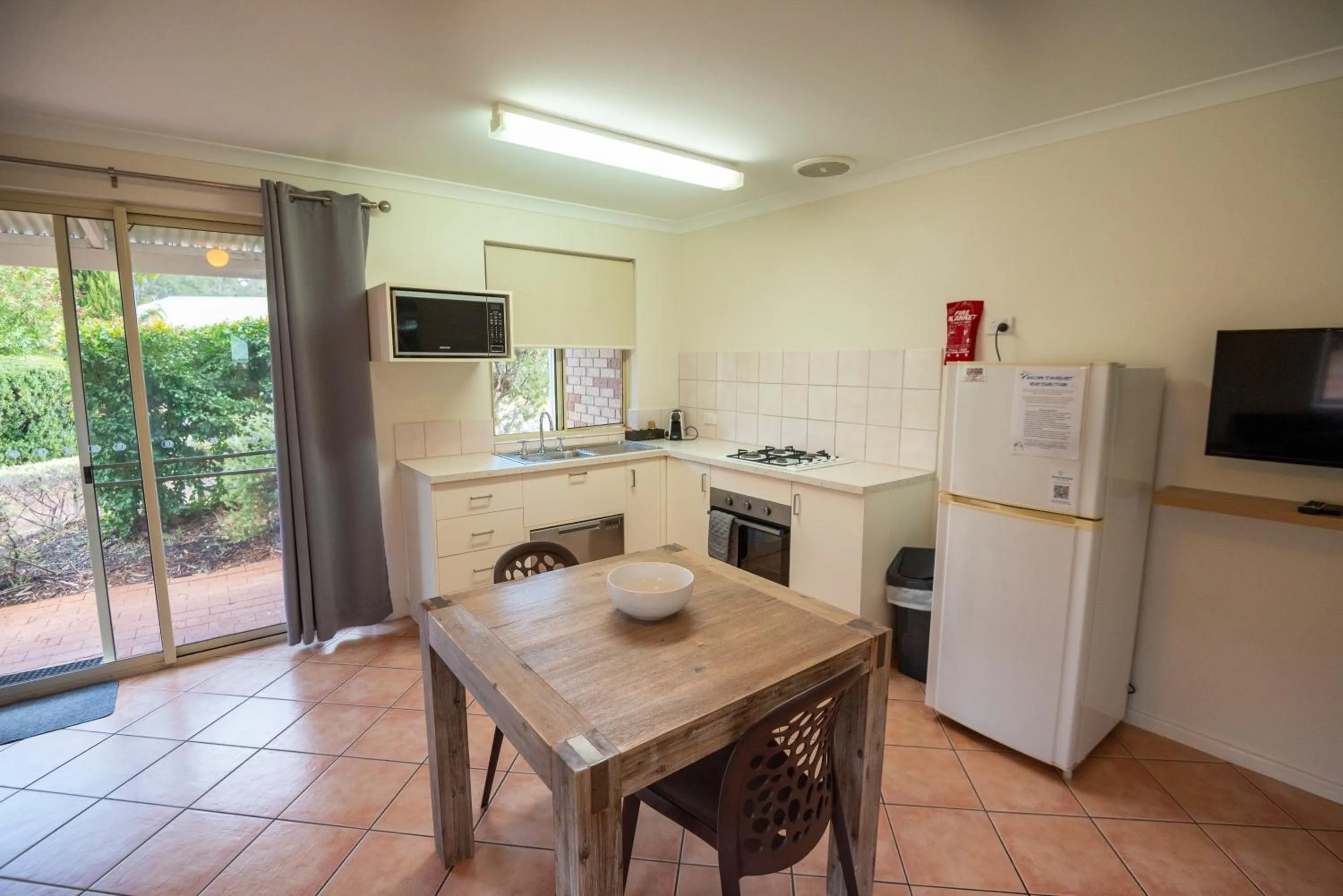 kitchen in Margaret River Tourist Park