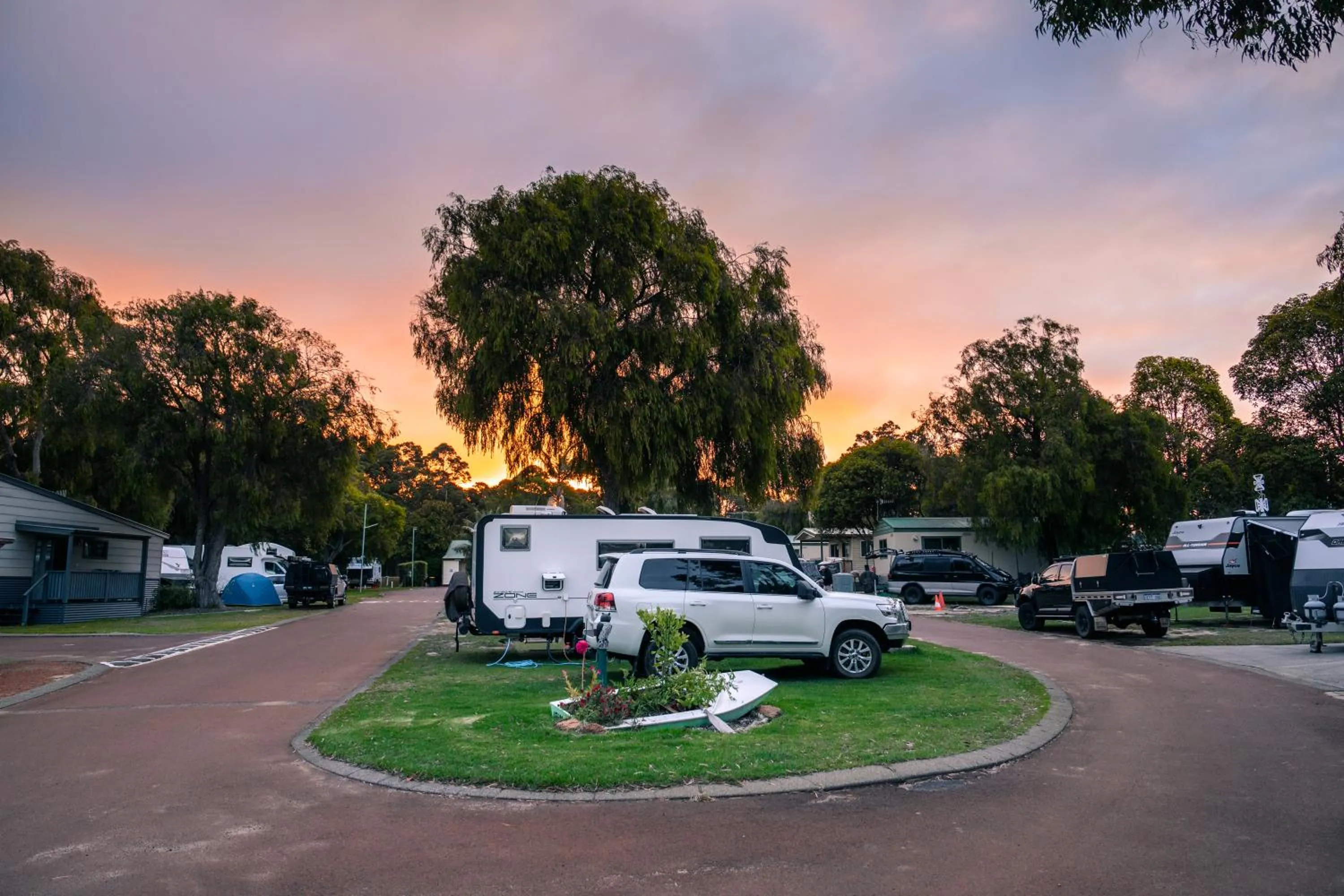Property building in Margaret River Tourist Park