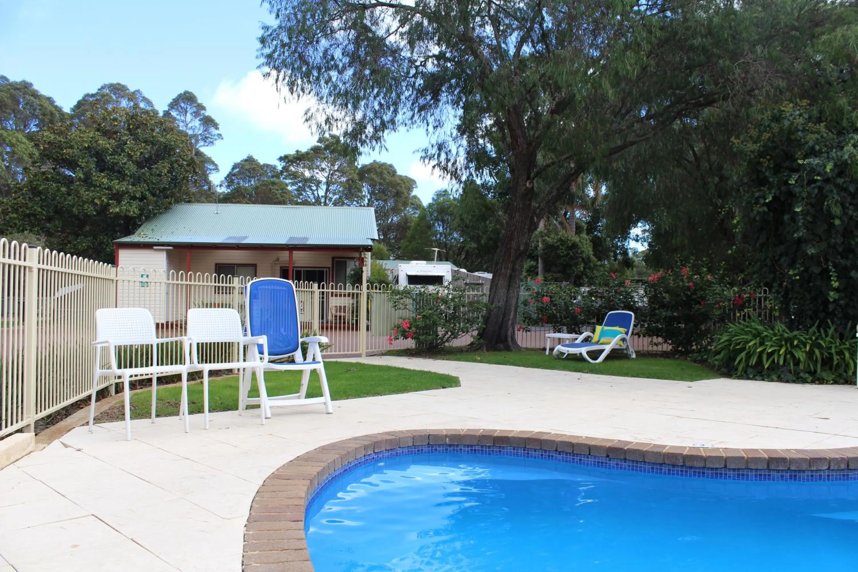 Swimming pool in Margaret River Tourist Park