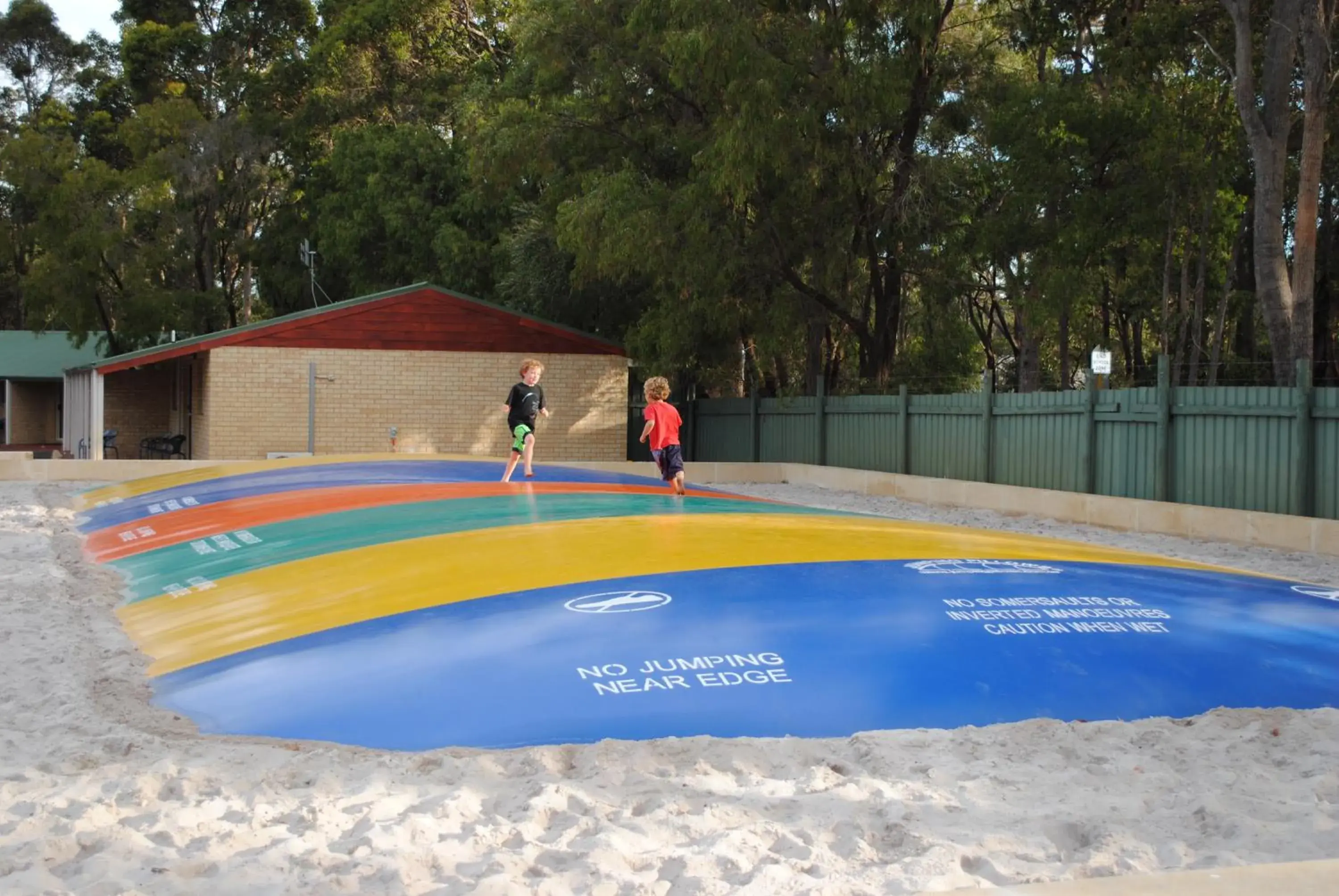 Swimming pool in Margaret River Tourist Park Swimming pool in Margaret River Tourist Park