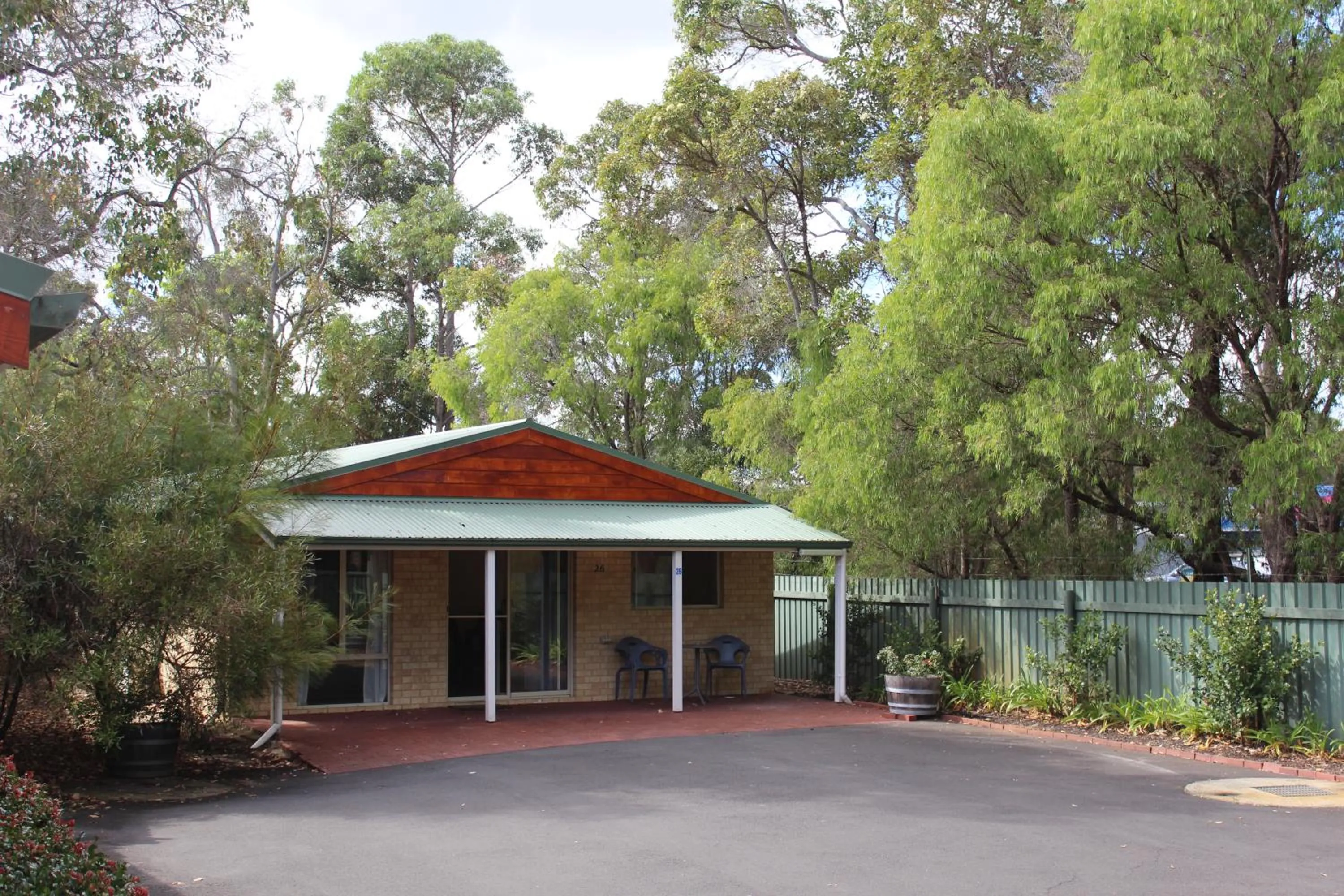 Facade/entrance in Margaret River Tourist Park
