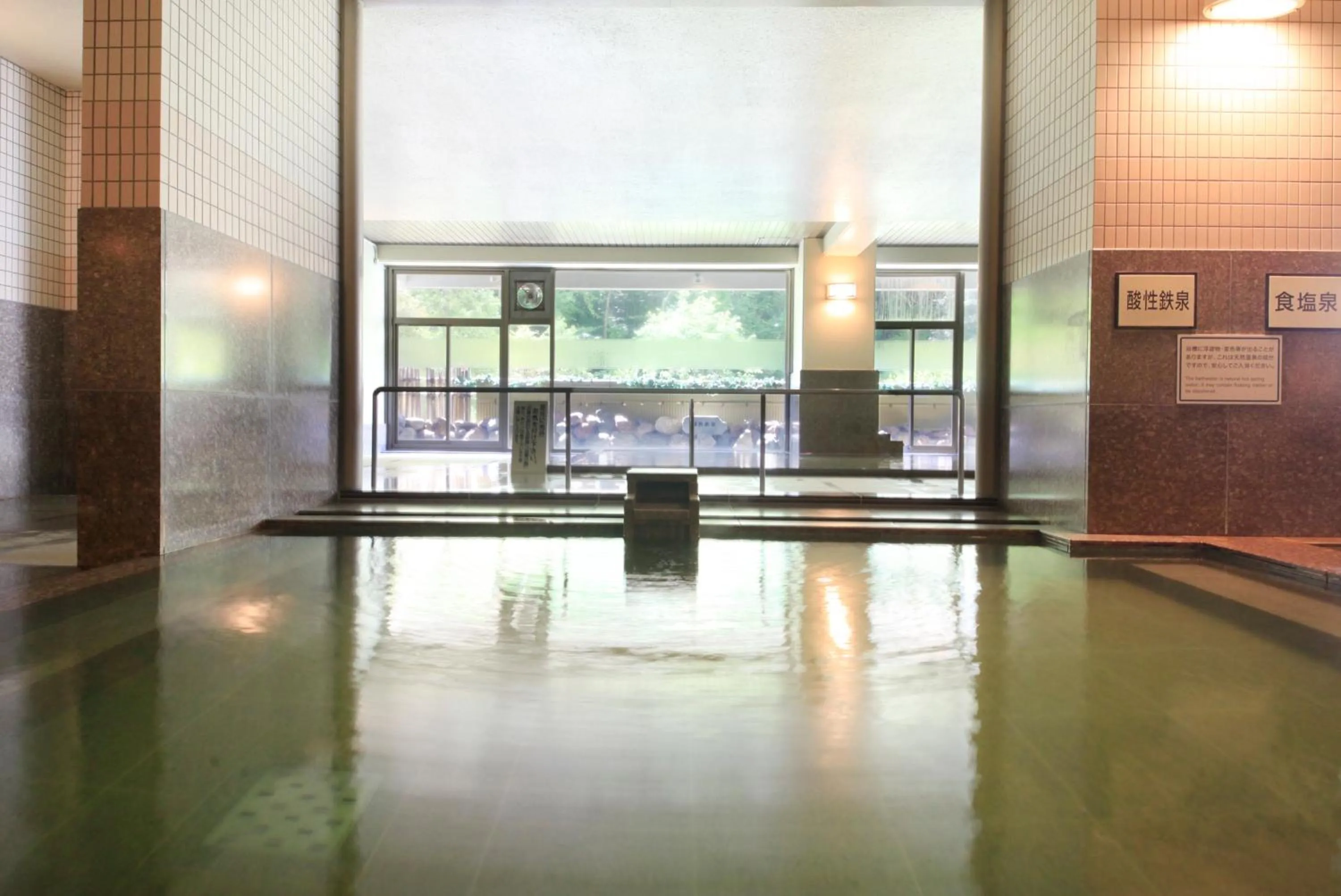 Hot Spring Bath in Hotel Mahoroba