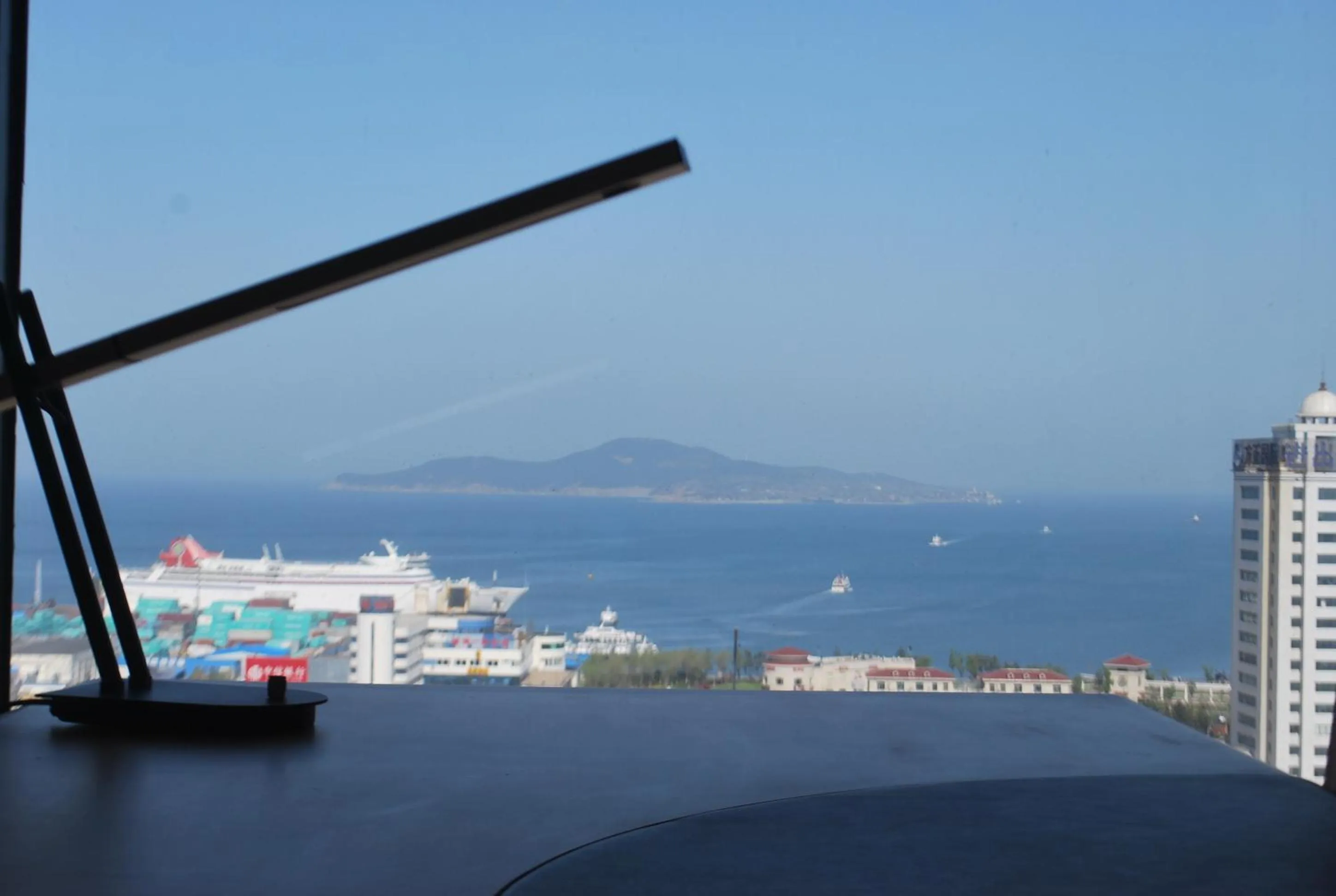 View (from property/room) in The Center Hotel Weihai