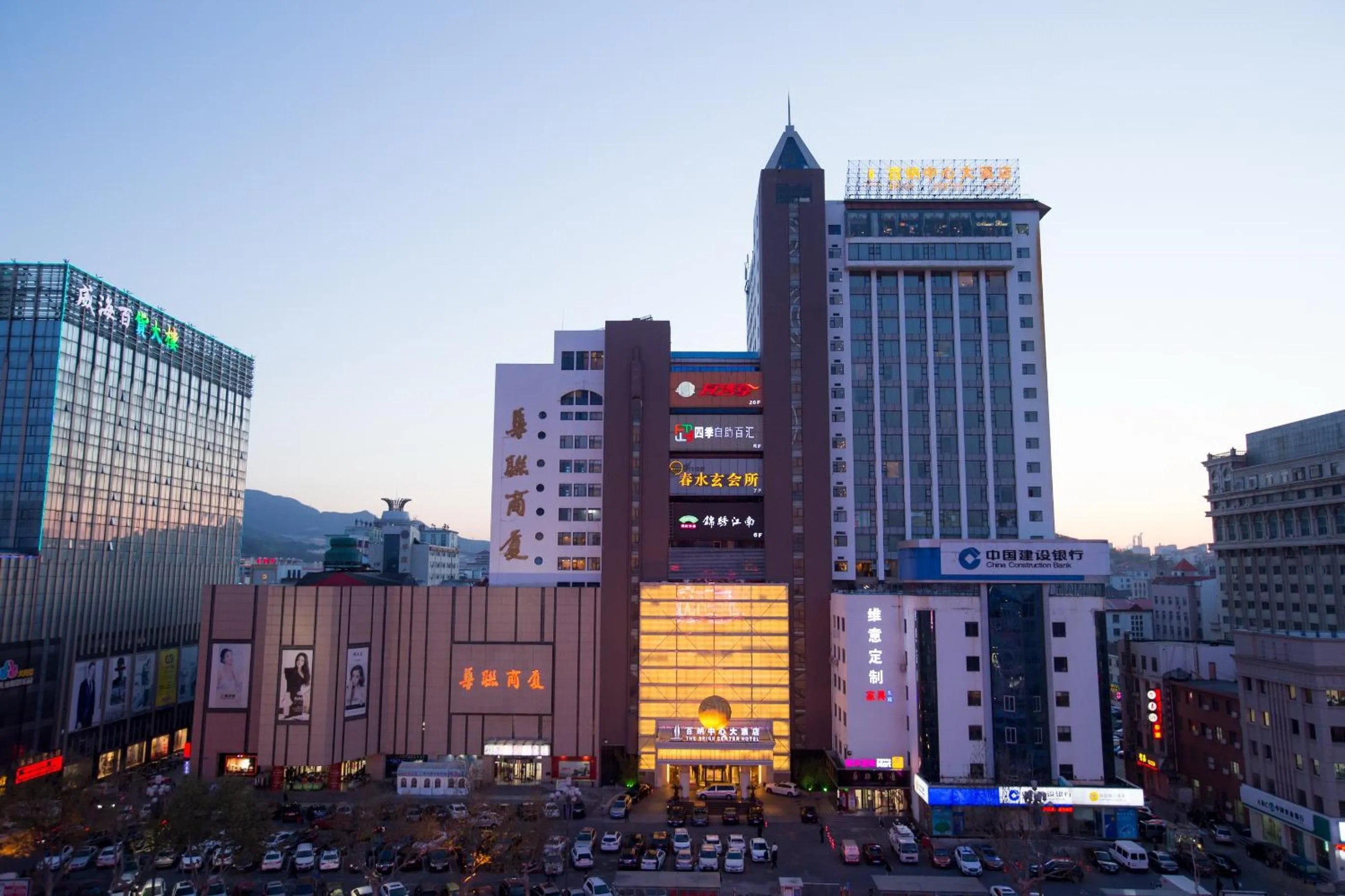 Property building in The Center Hotel Weihai
