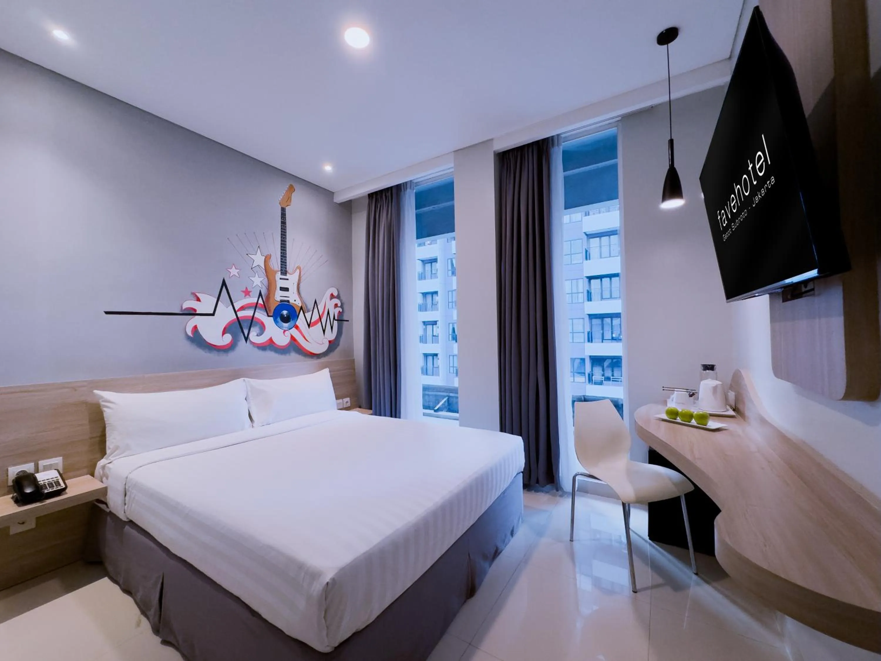 Bed in favehotel Gatot Subroto Jakarta