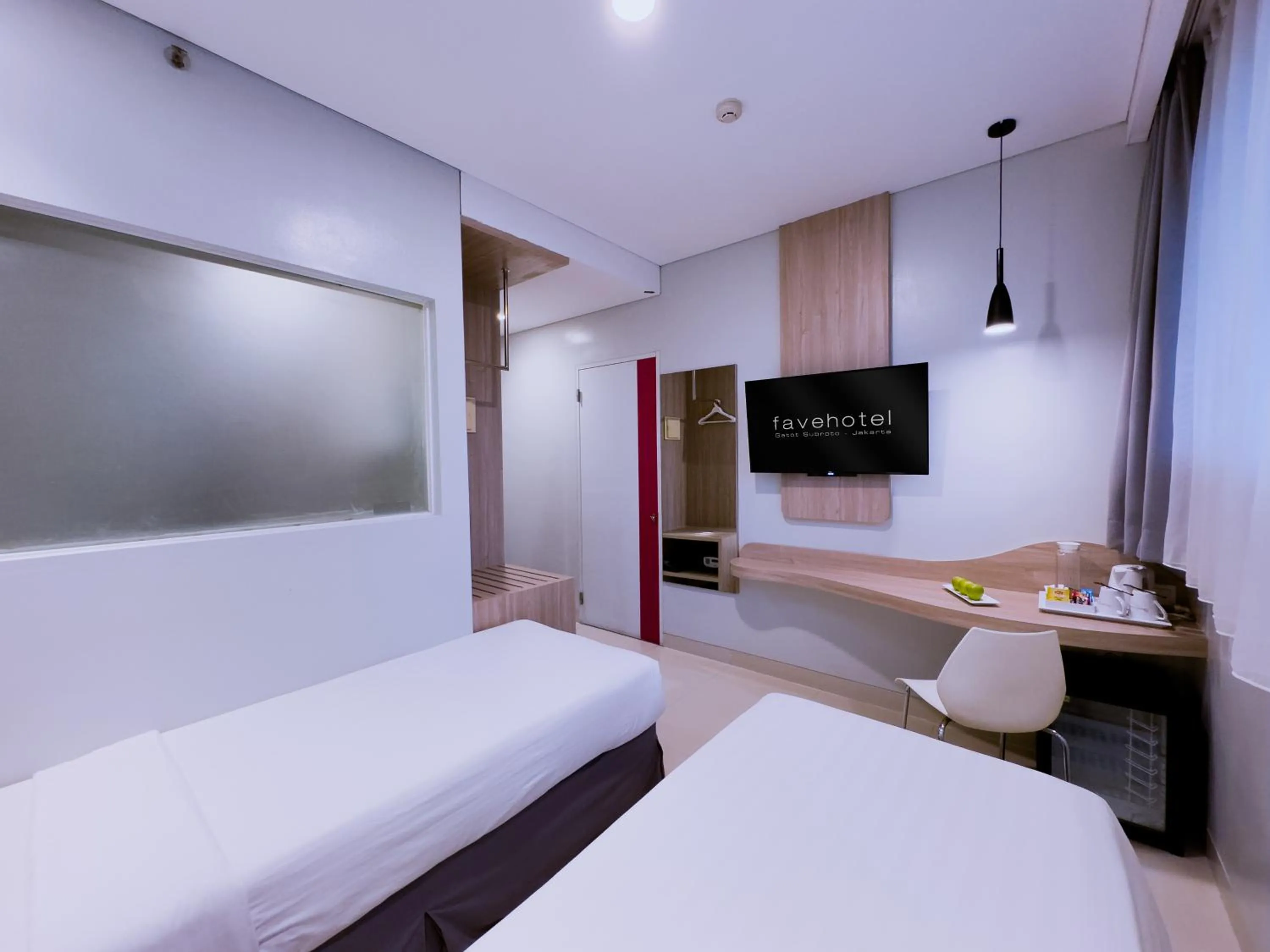 Bed in favehotel Gatot Subroto Jakarta