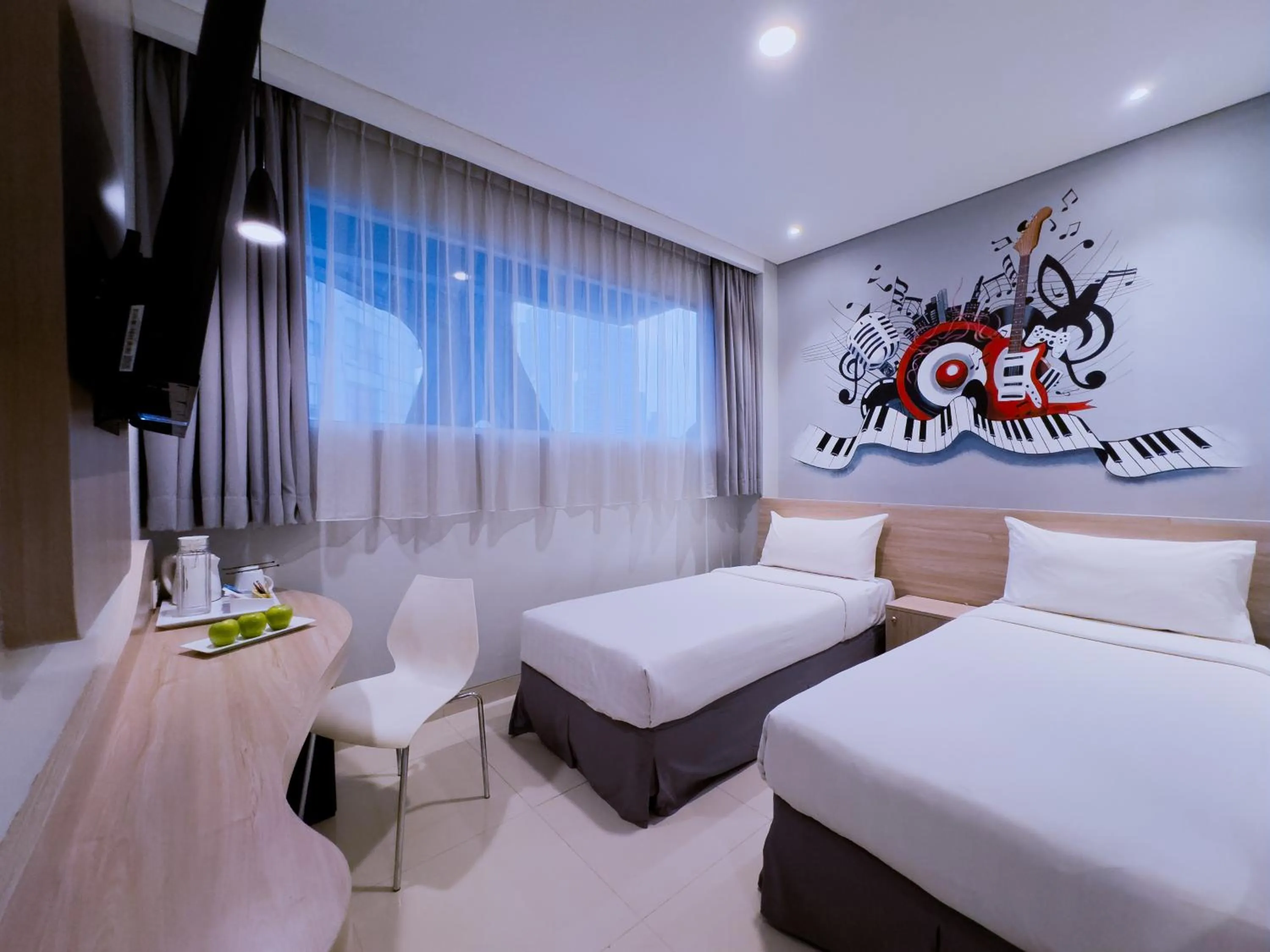 Bed in favehotel Gatot Subroto Jakarta