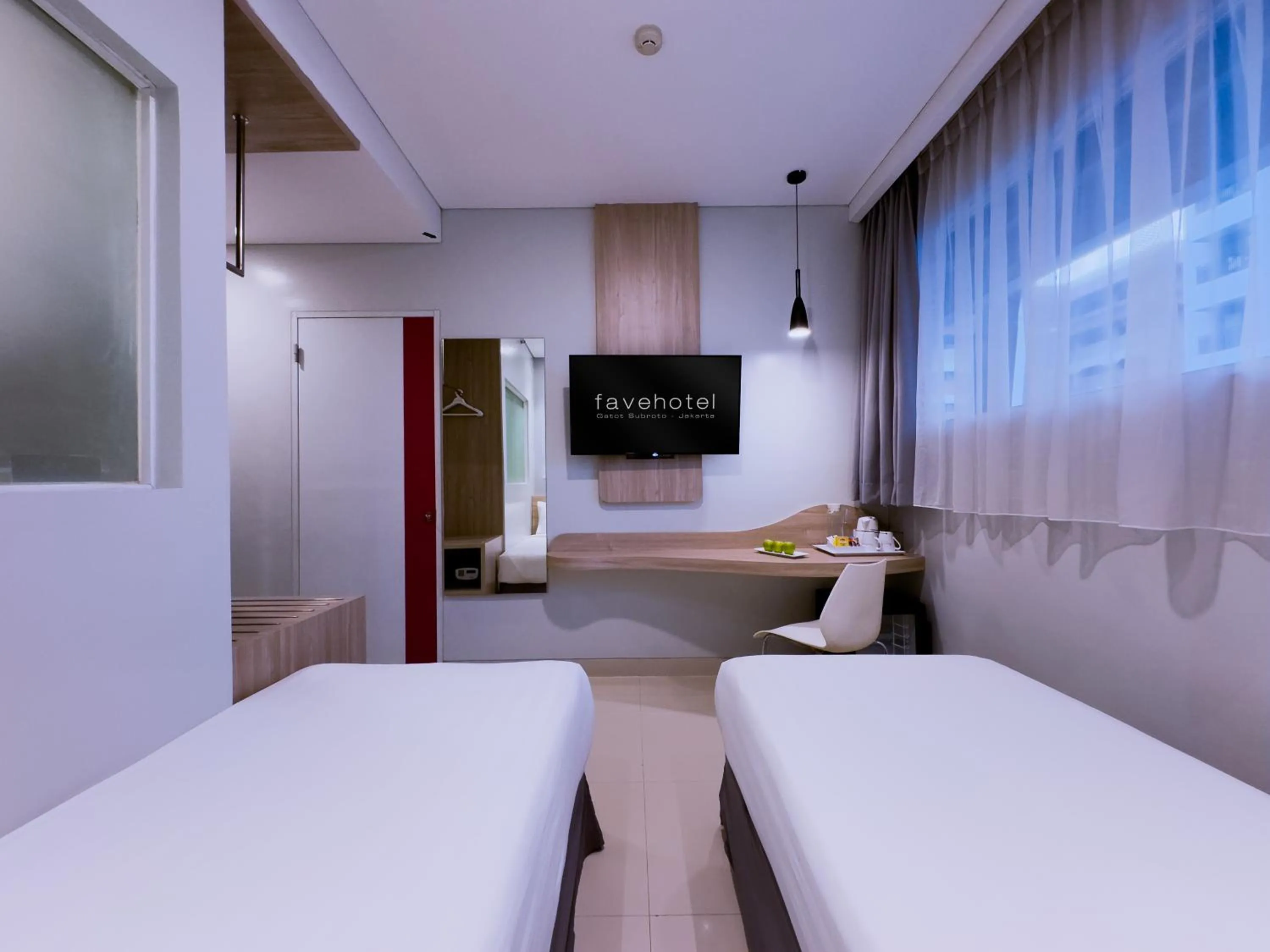 Bed in favehotel Gatot Subroto Jakarta