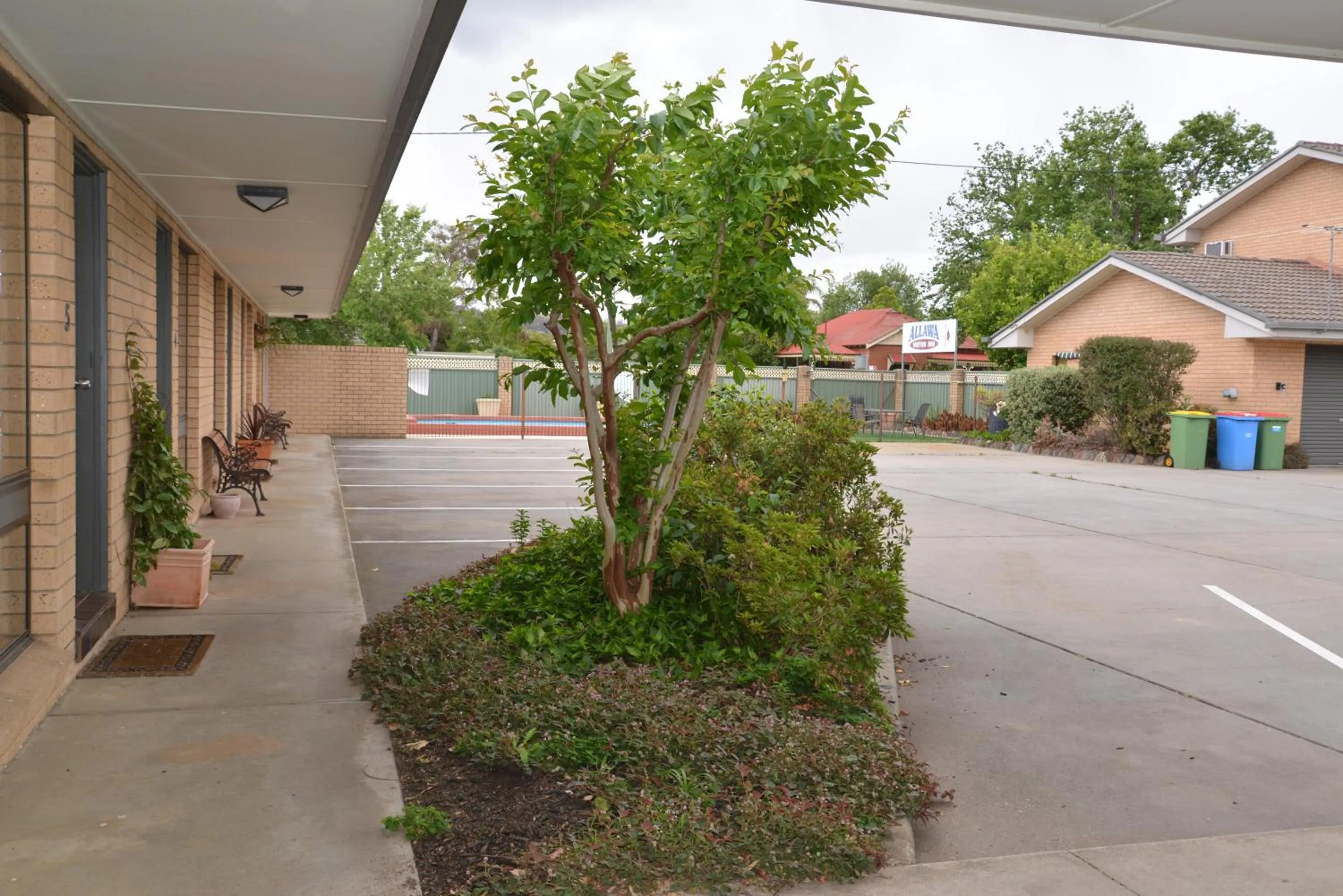 Facade/entrance in Albury Allawa Motor Inn
