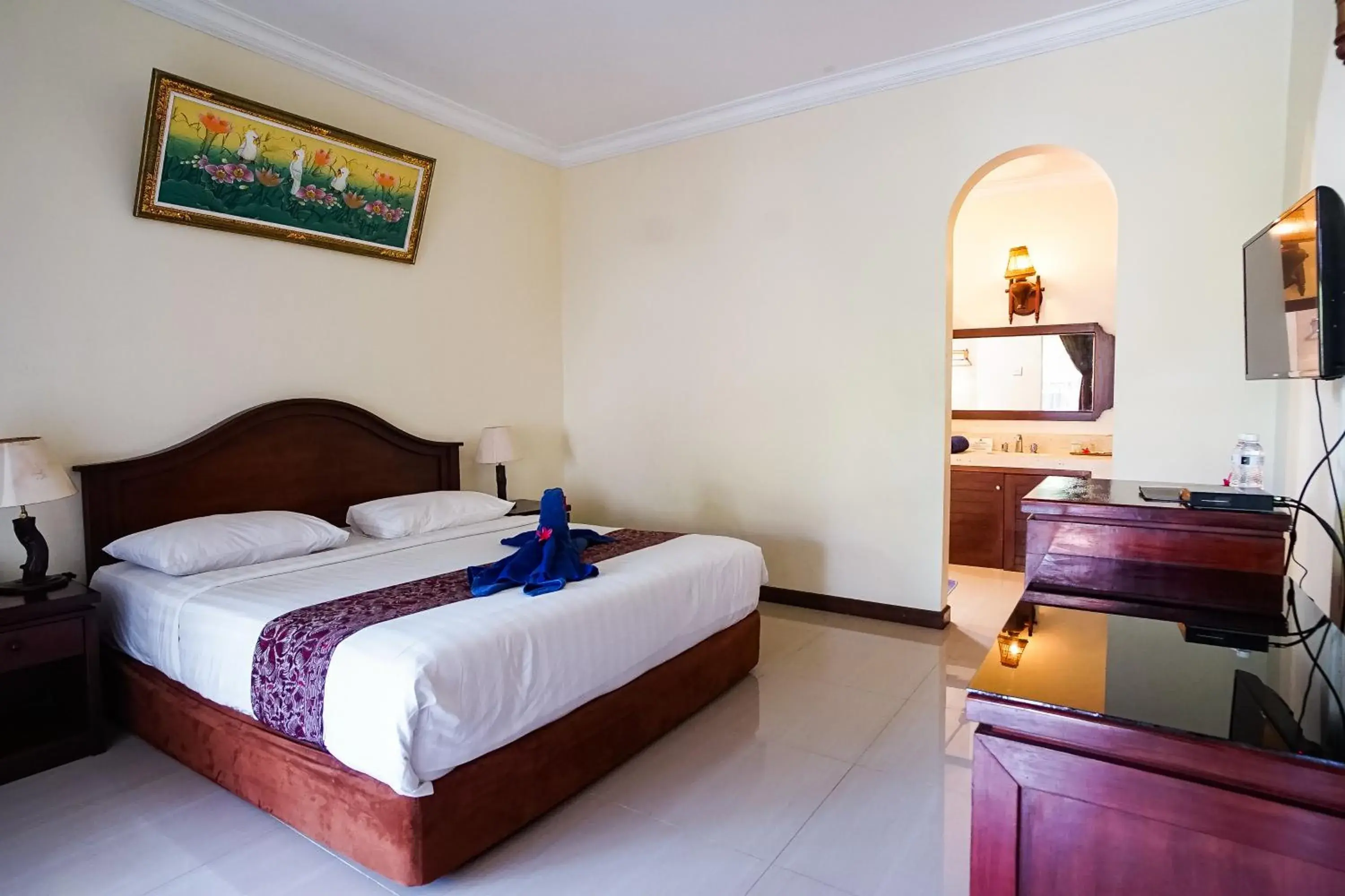 Bedroom, Bed in Taman Ayu Legian Hotel Bedroom, Bed in Taman Ayu Legian Hotel