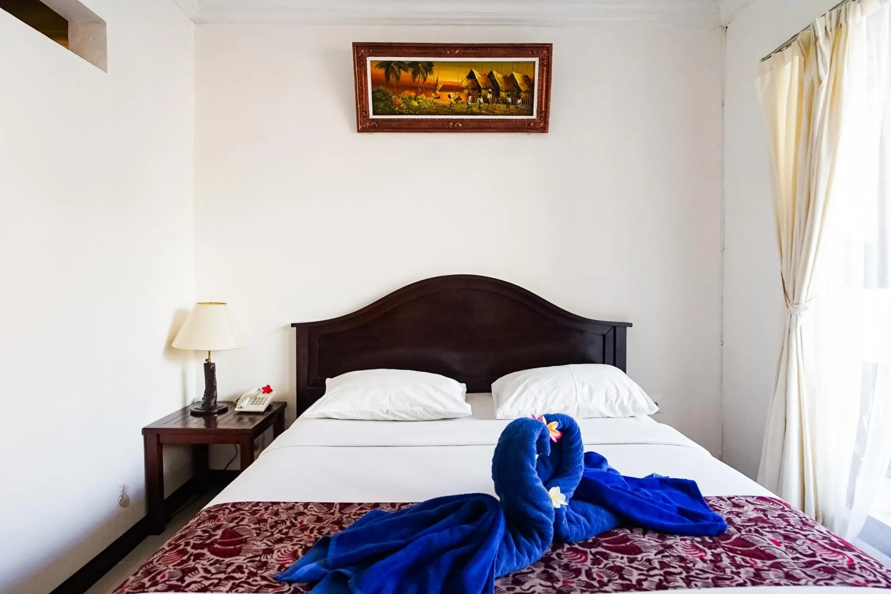 Bedroom, Bed in Taman Ayu Legian Hotel