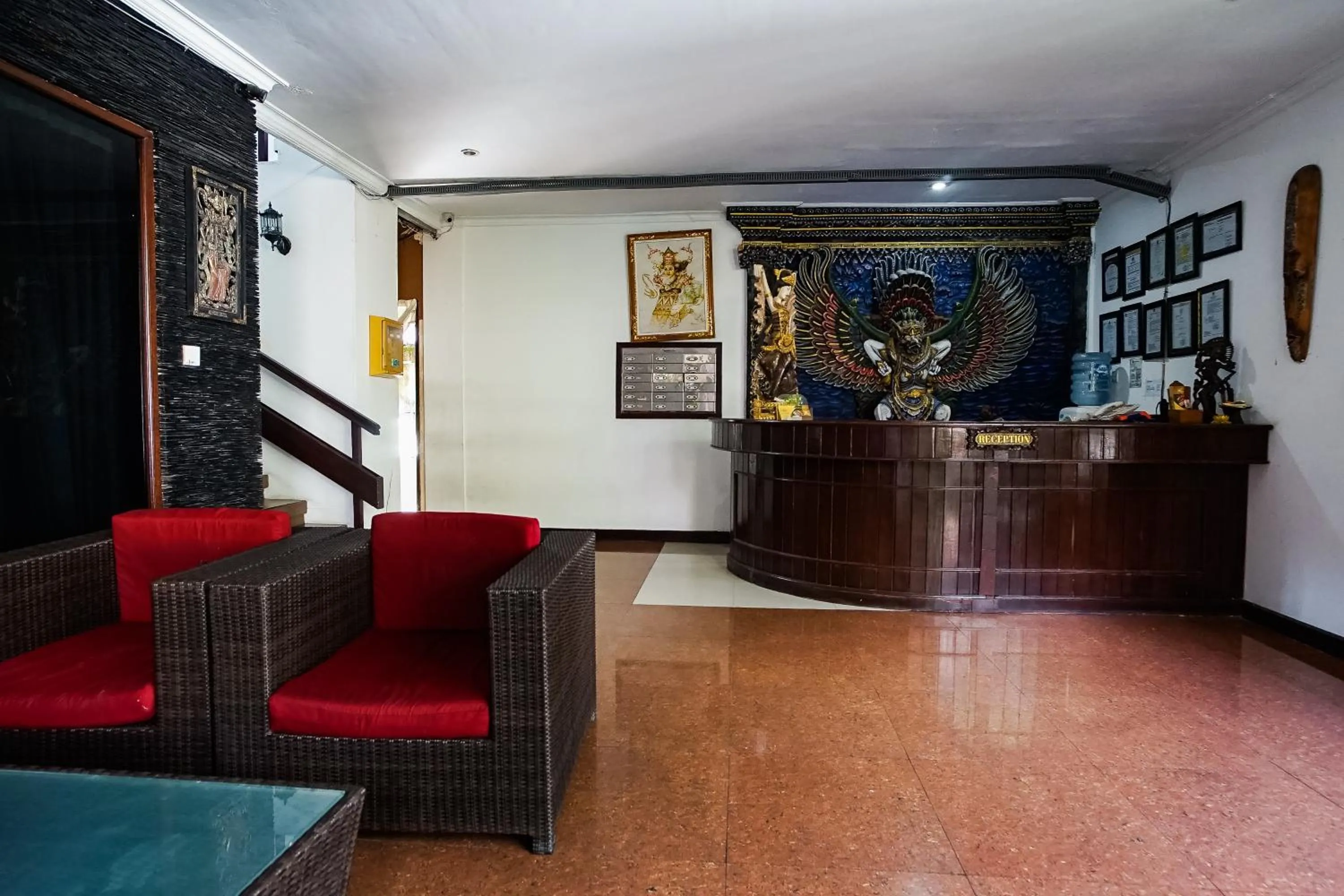 Lobby or reception in Taman Ayu Legian Hotel