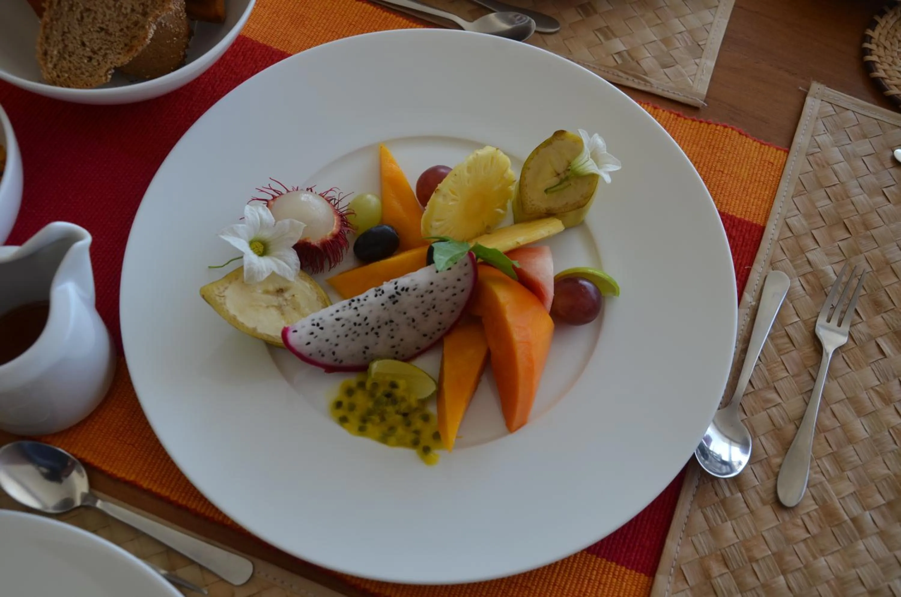 Food in Bungalow By The Beach