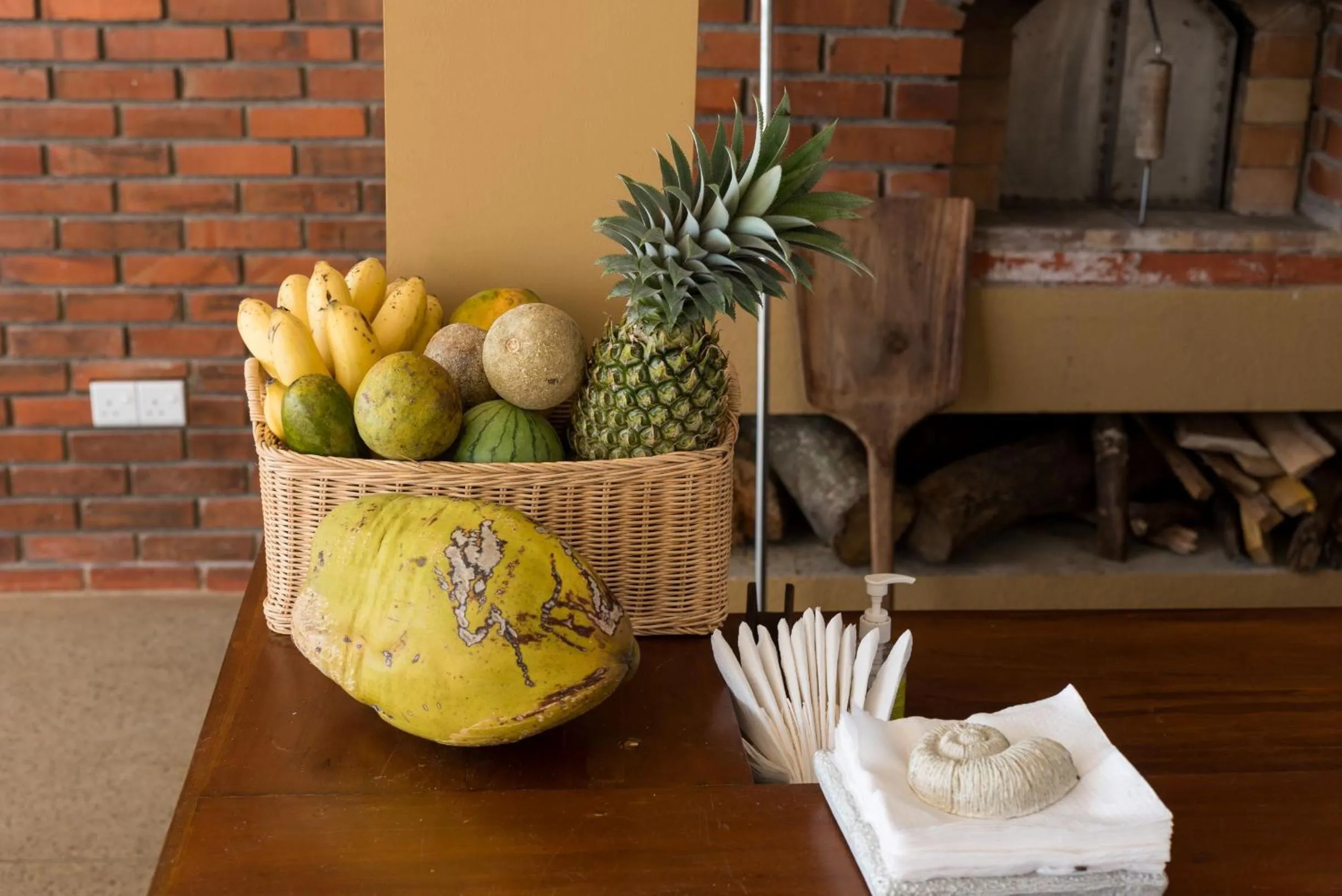 Food in Bungalow By The Beach