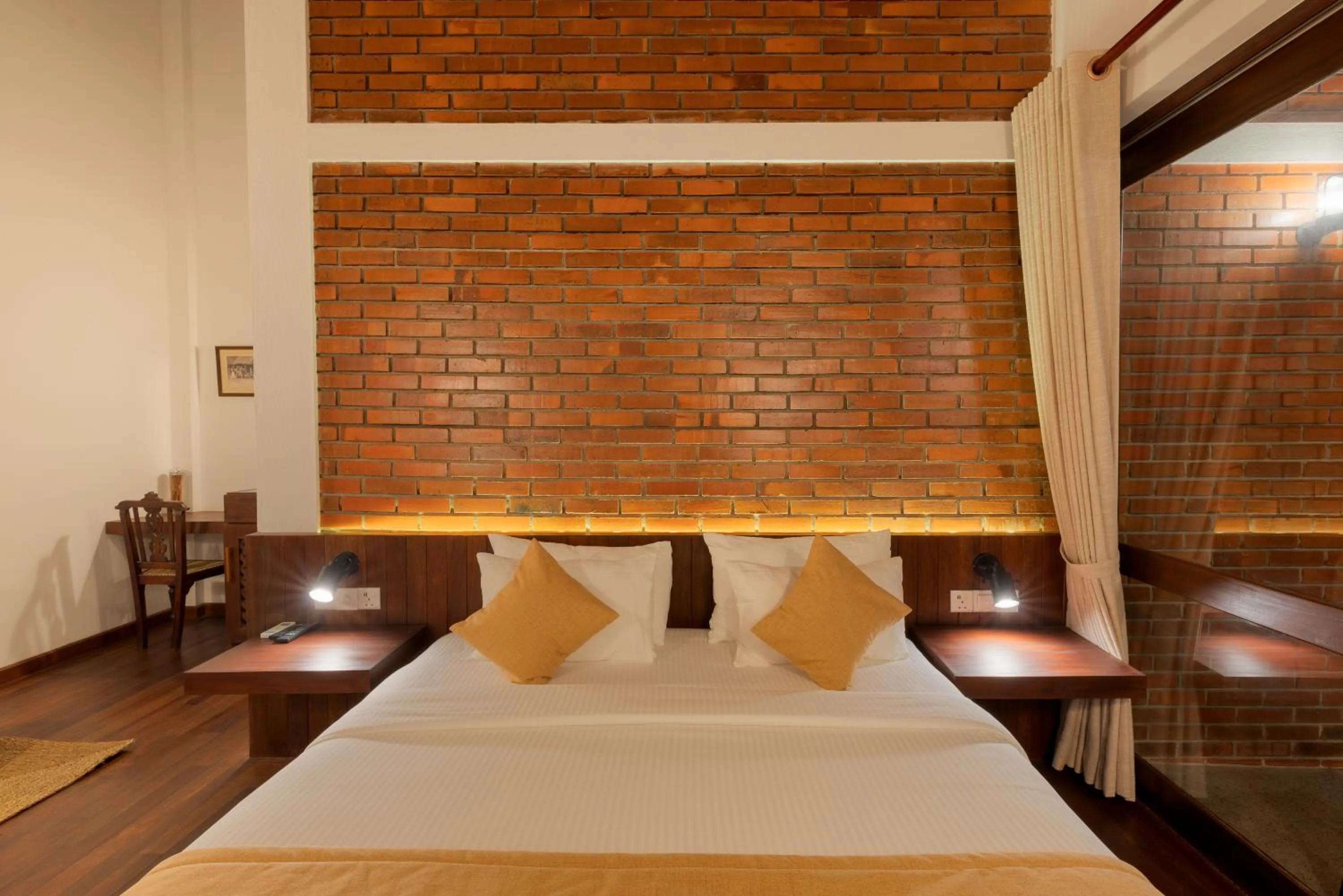 Bedroom, Bed in Bungalow By The Beach