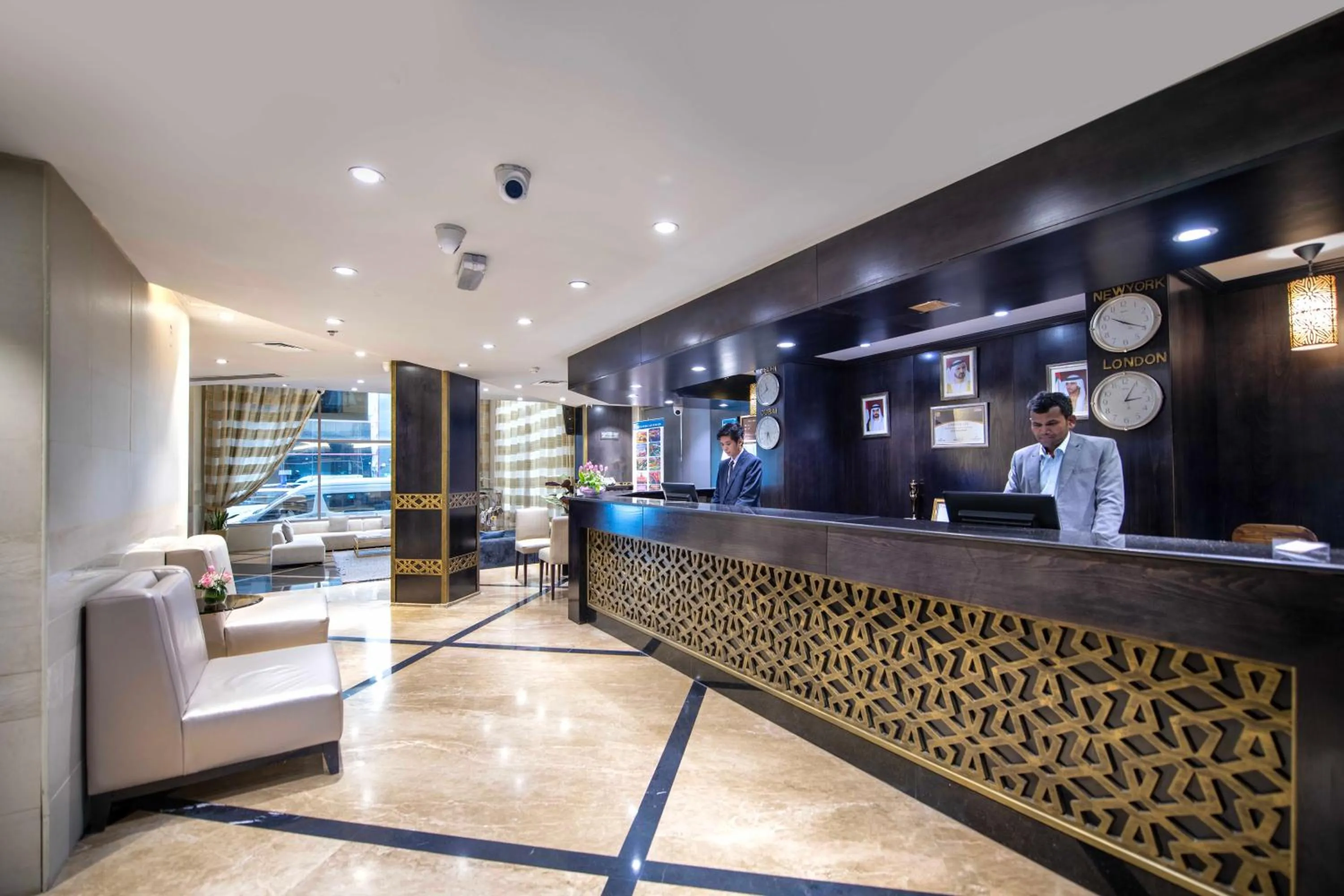 Staff in Lotus Grand Hotel