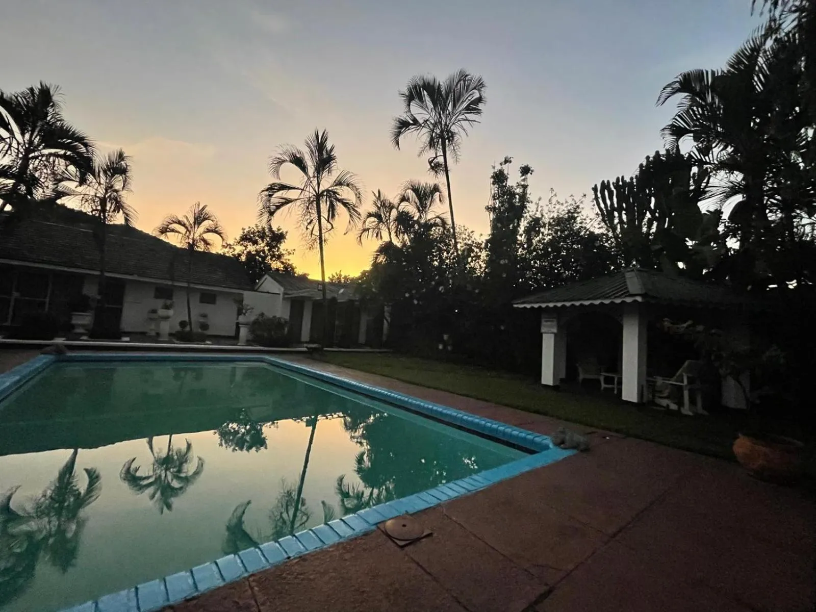 Pool view in Copperbelt Executive Accommodation Ndola, Zambia