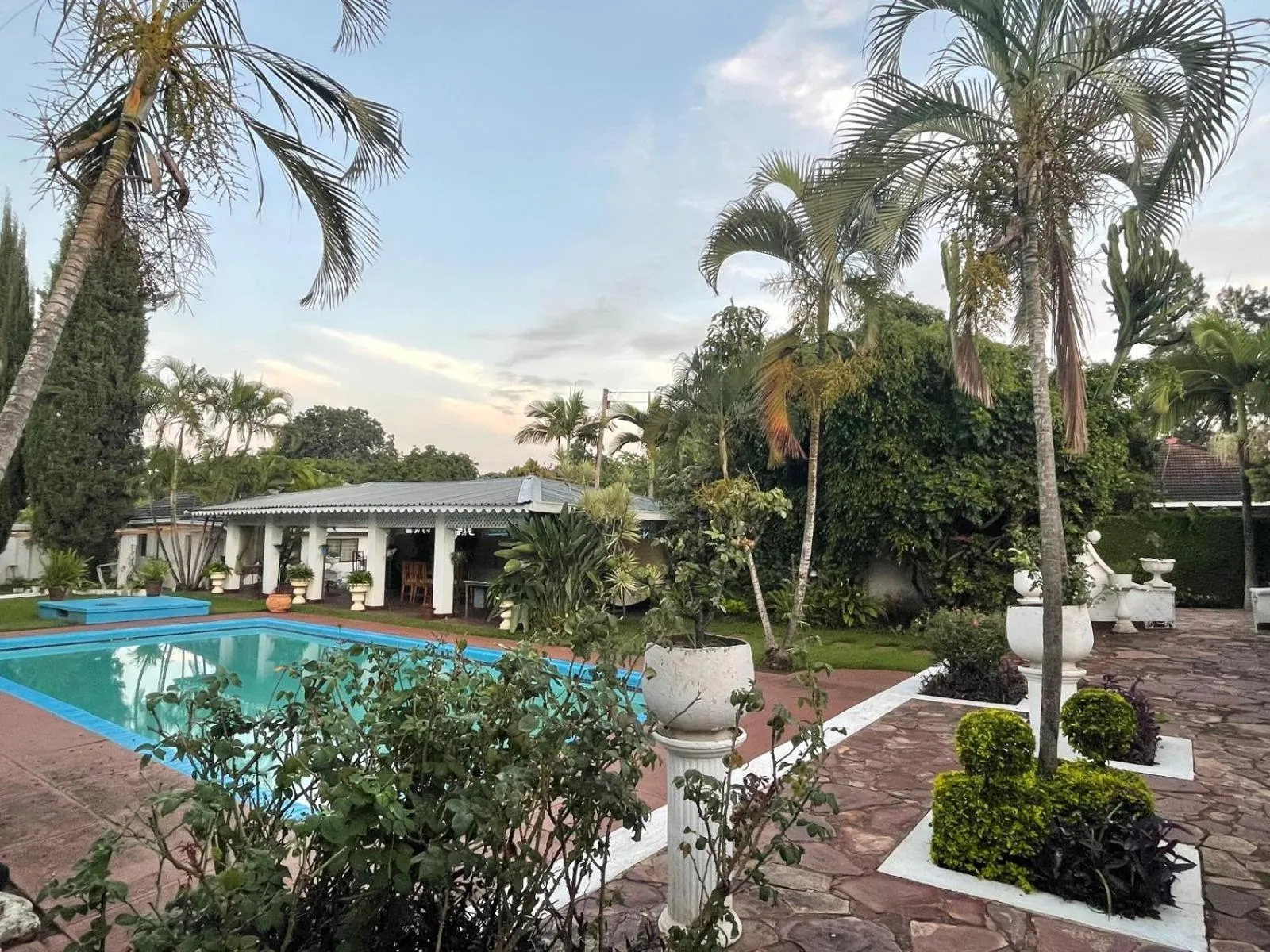 Garden view in Copperbelt Executive Accommodation Ndola, Zambia