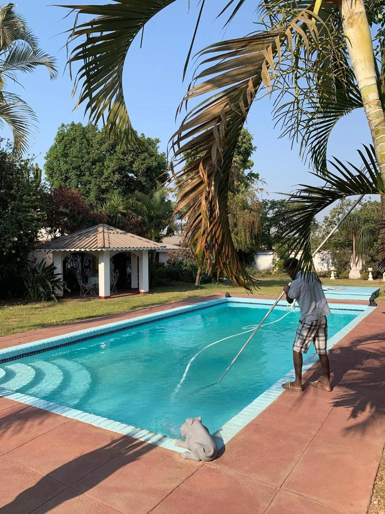 Swimming pool in Copperbelt Executive Accommodation Ndola, Zambia