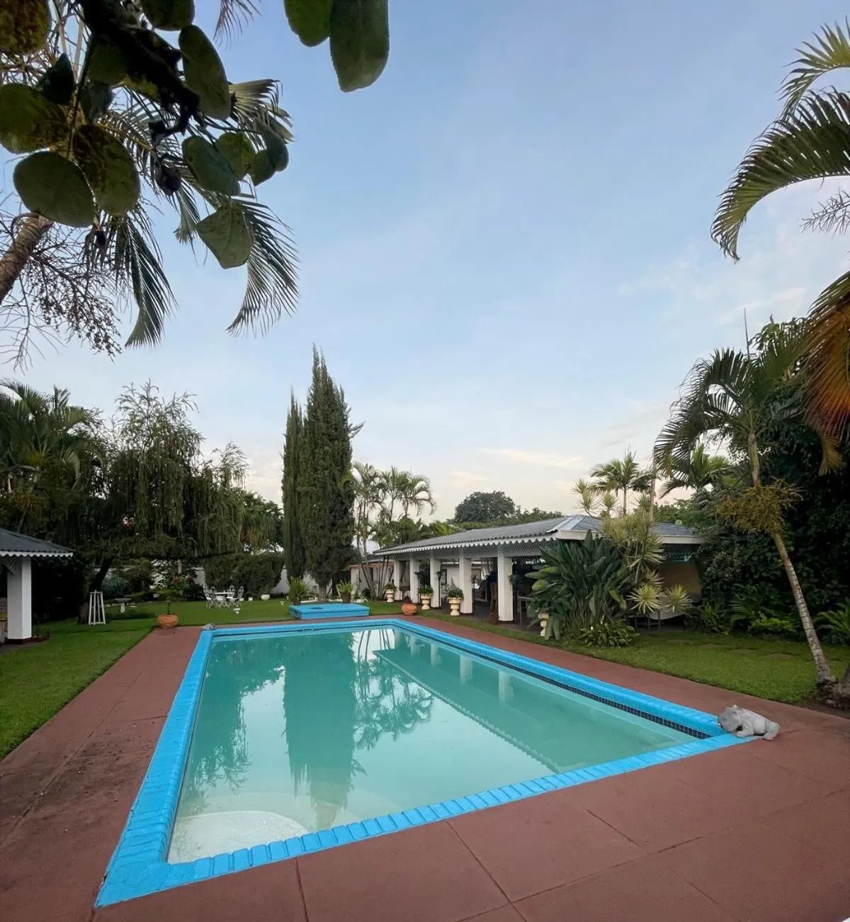Pool view in Copperbelt Executive Accommodation Ndola, Zambia