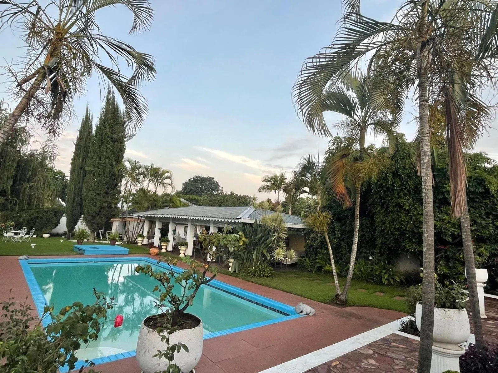 Pool view in Copperbelt Executive Accommodation Ndola, Zambia