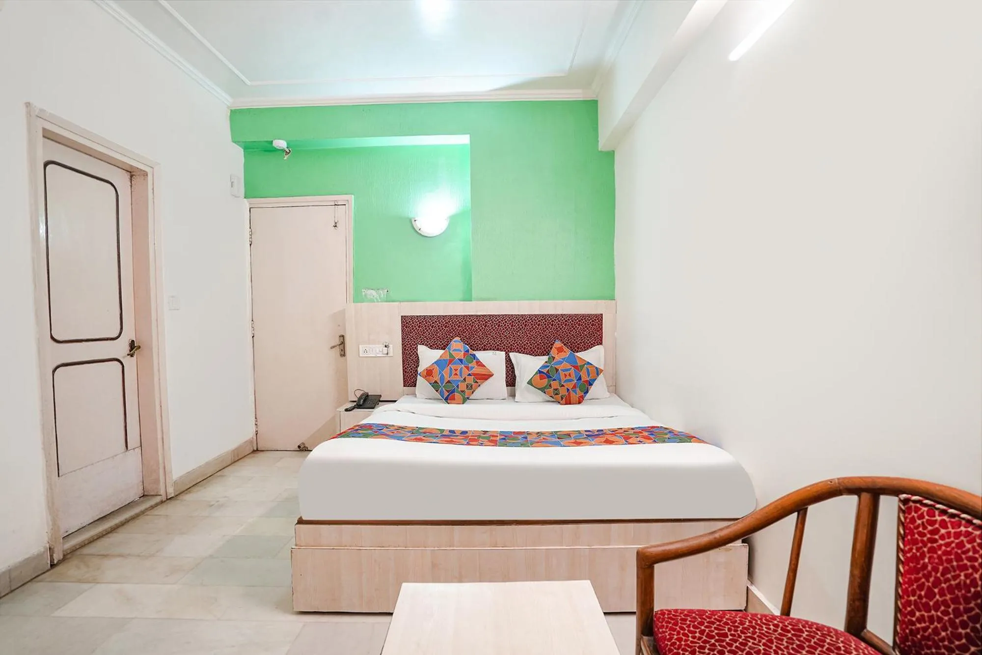Bed in FabHotel India International