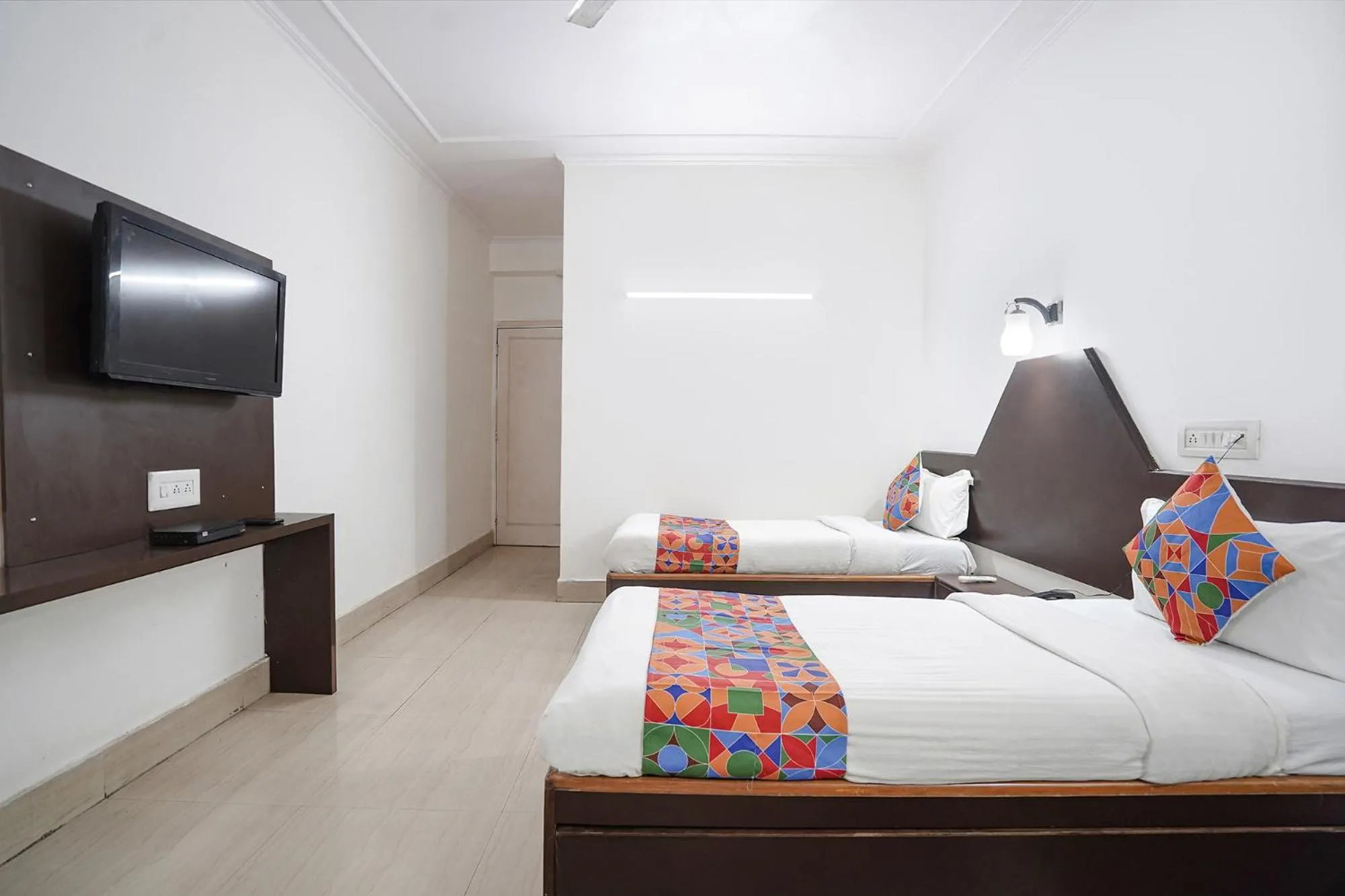 Bed in FabHotel India International