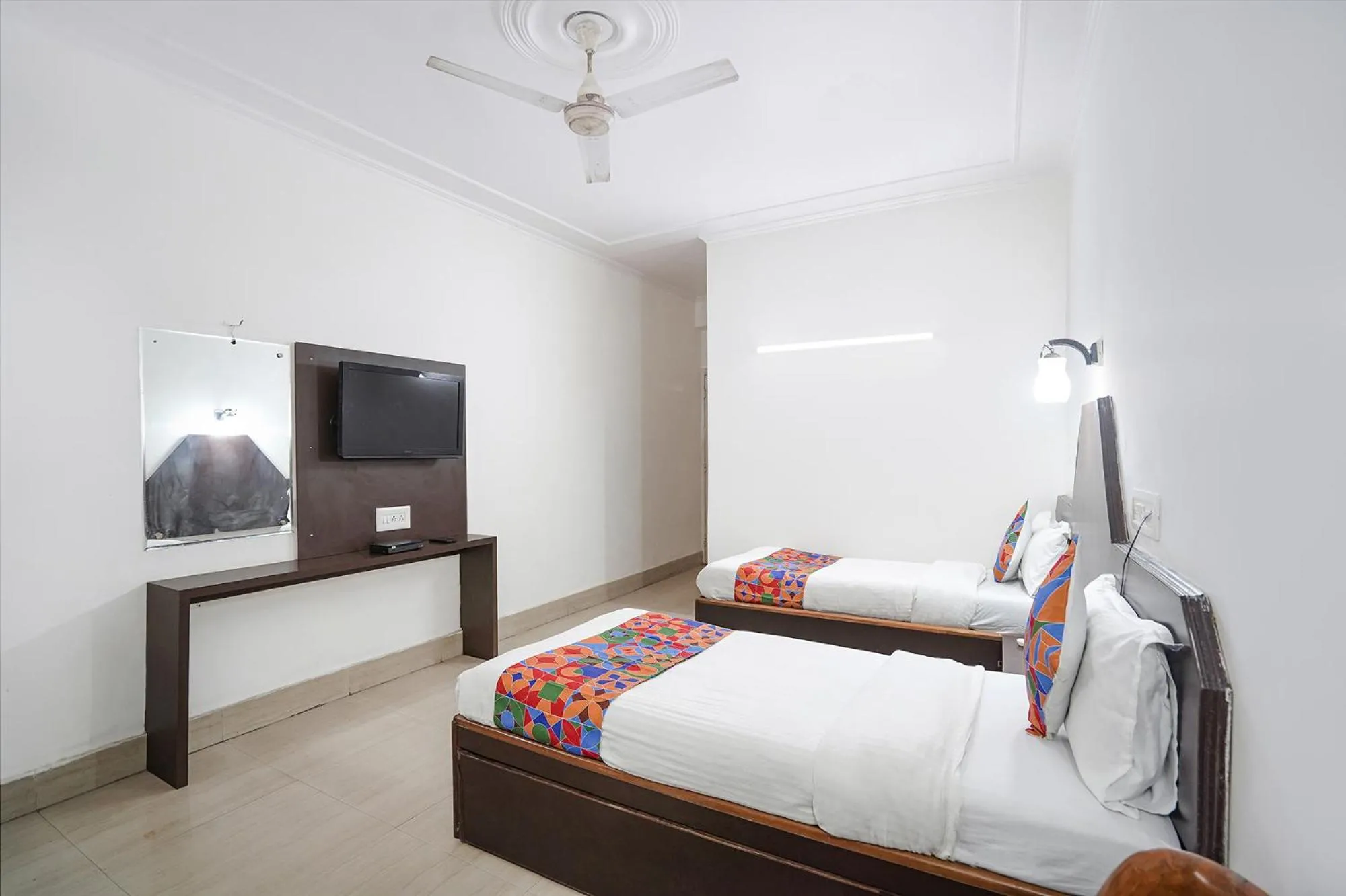 Bed in FabHotel India International