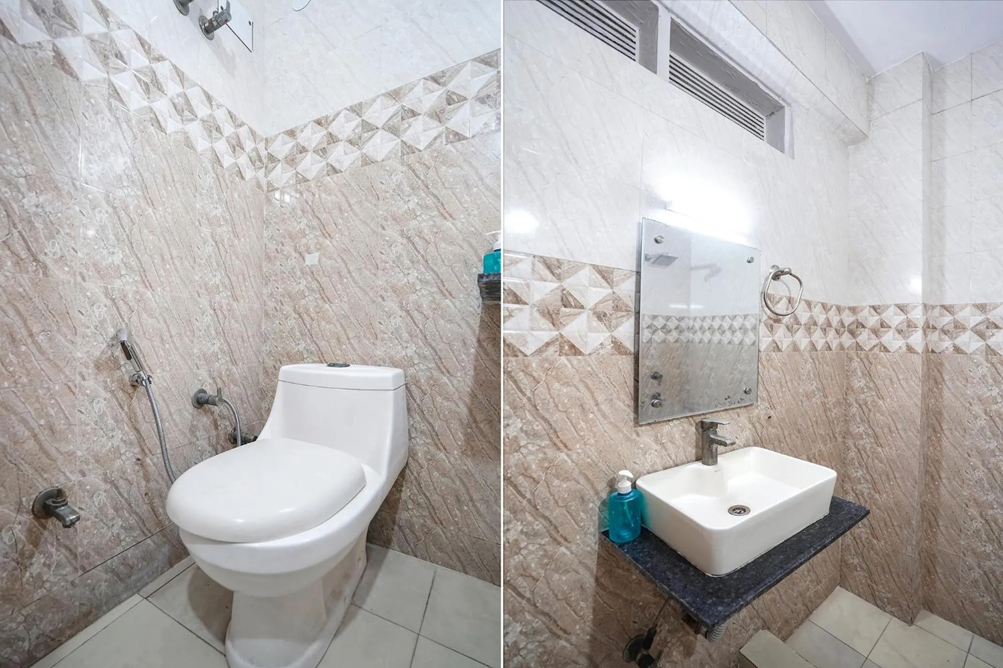 Bathroom in FabHotel India International