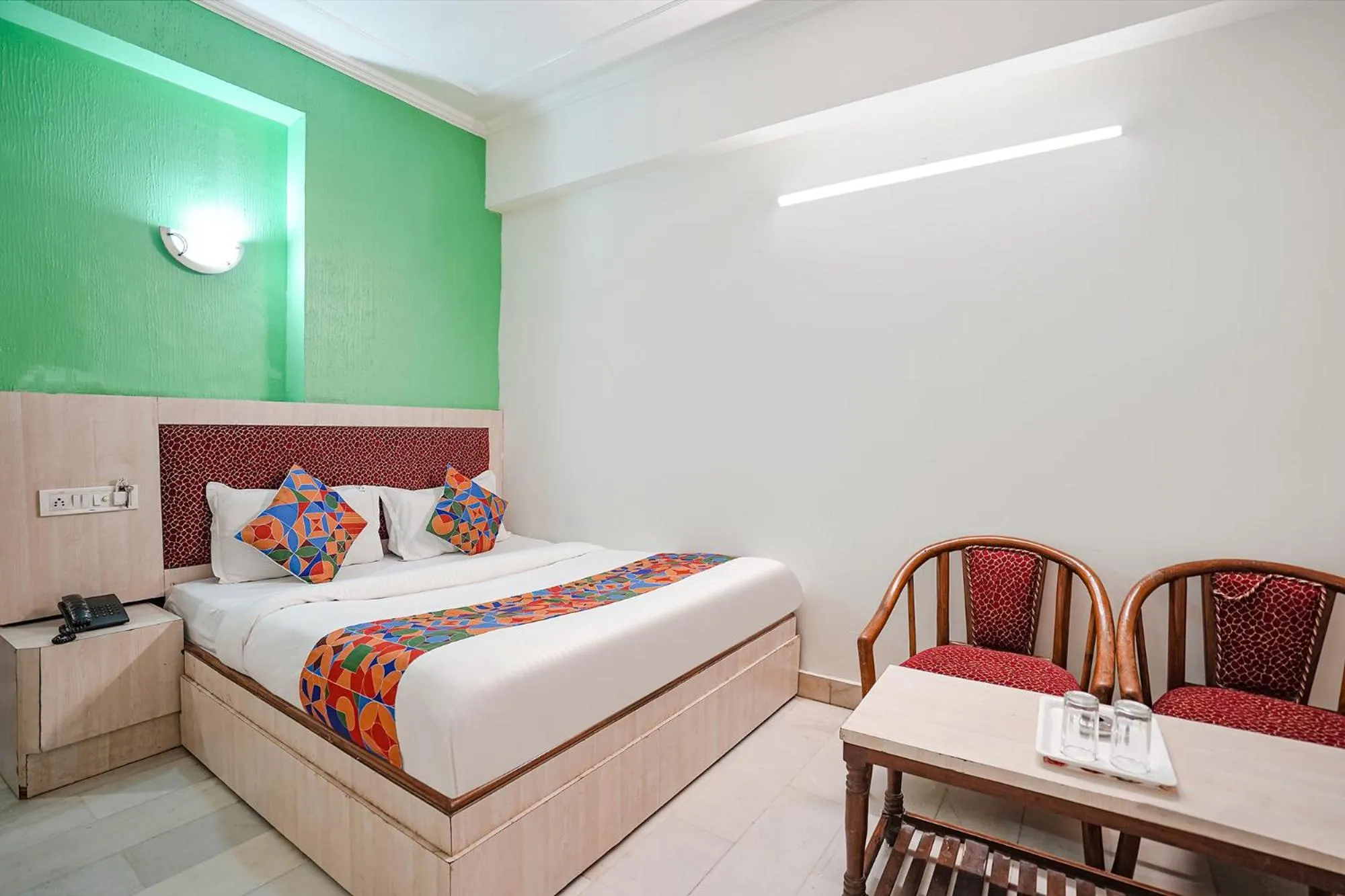 Bed in FabHotel India International
