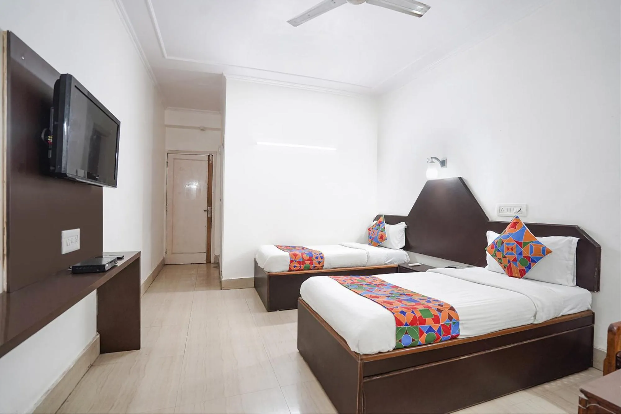 Bed in FabHotel India International