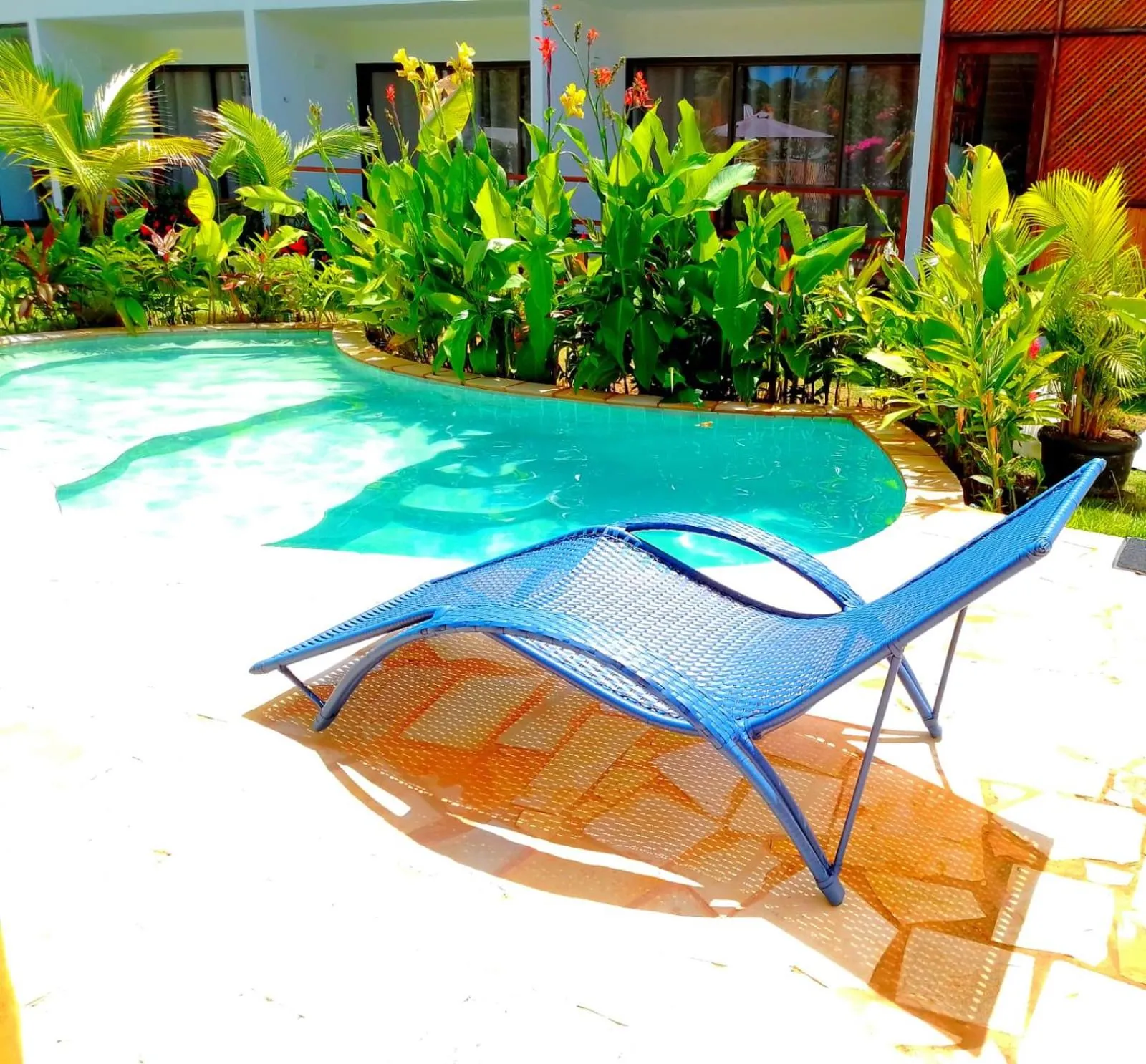 Swimming pool in Mar Turquesa Eco Pousada