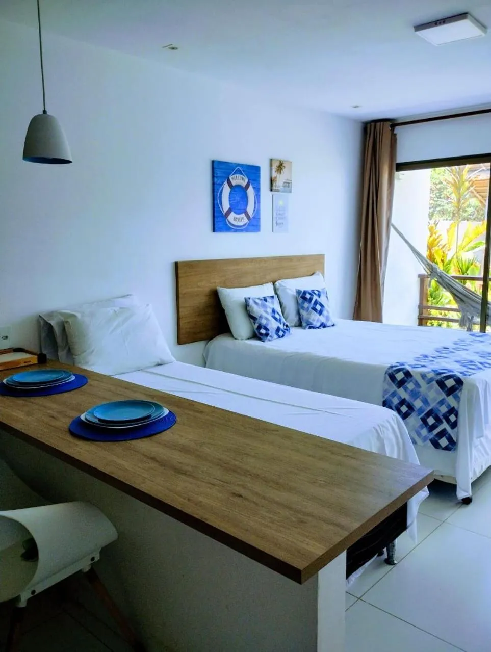 Bed in Mar Turquesa Eco Pousada