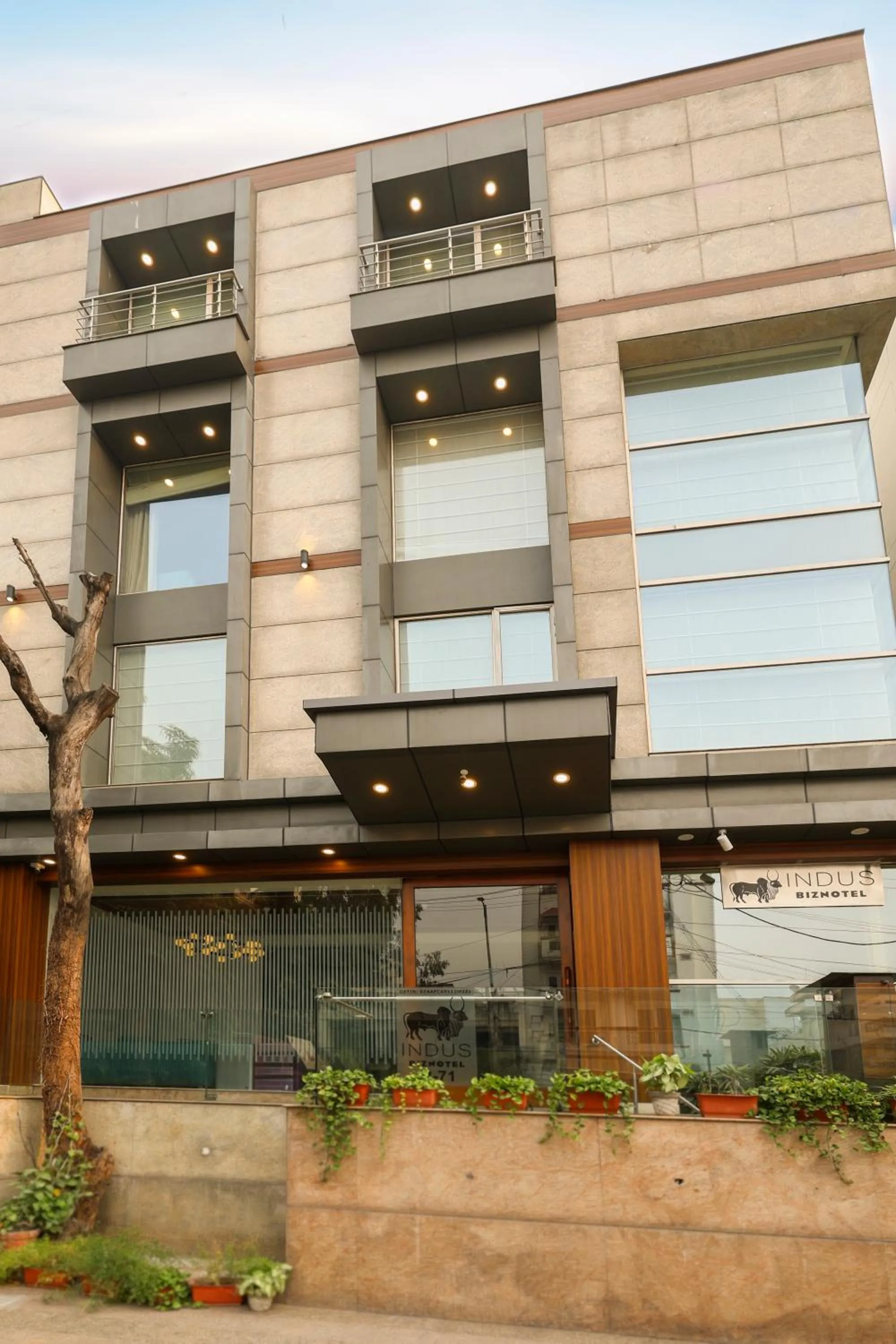 Property building in Indus Biznotel