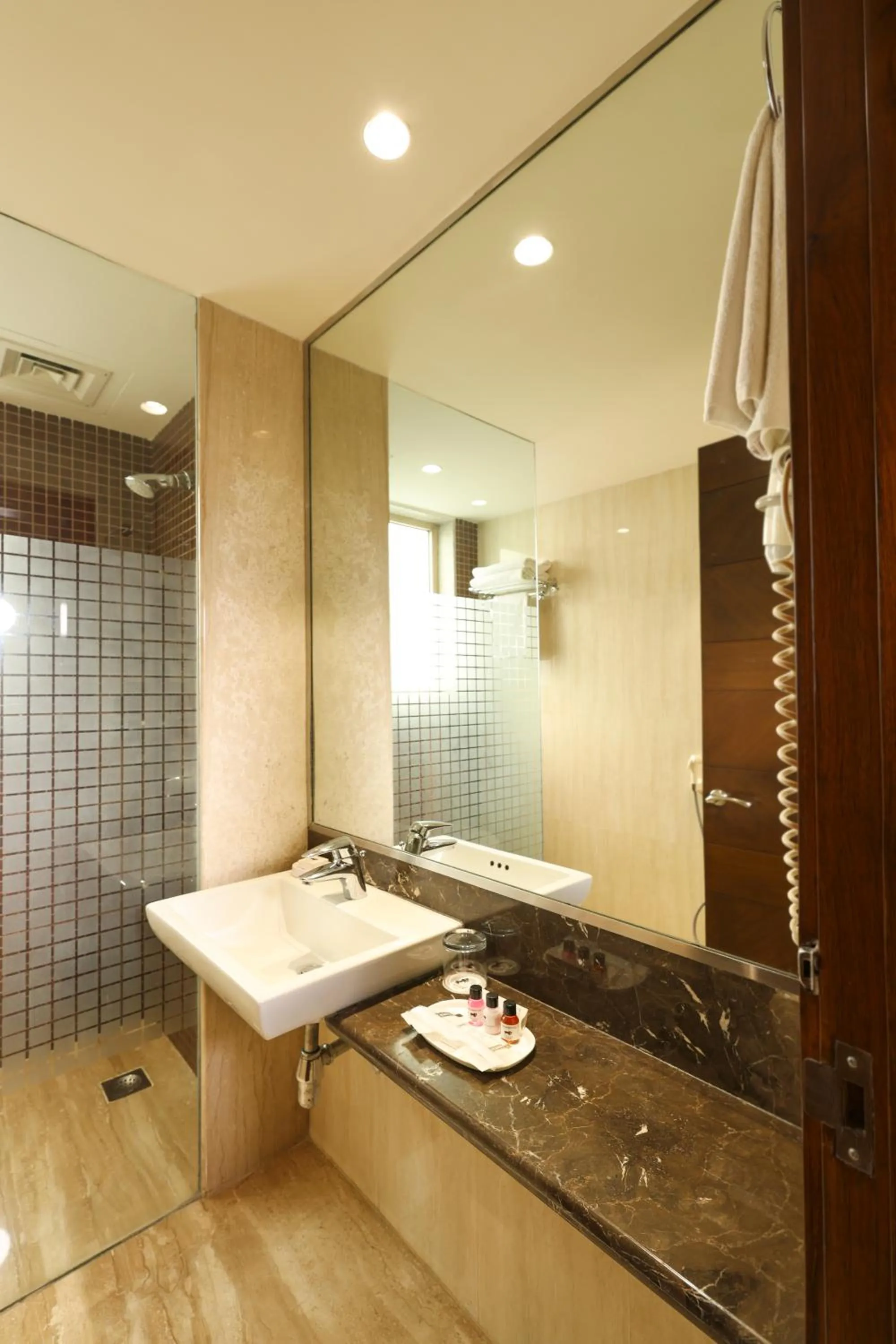 Bathroom in Indus Biznotel