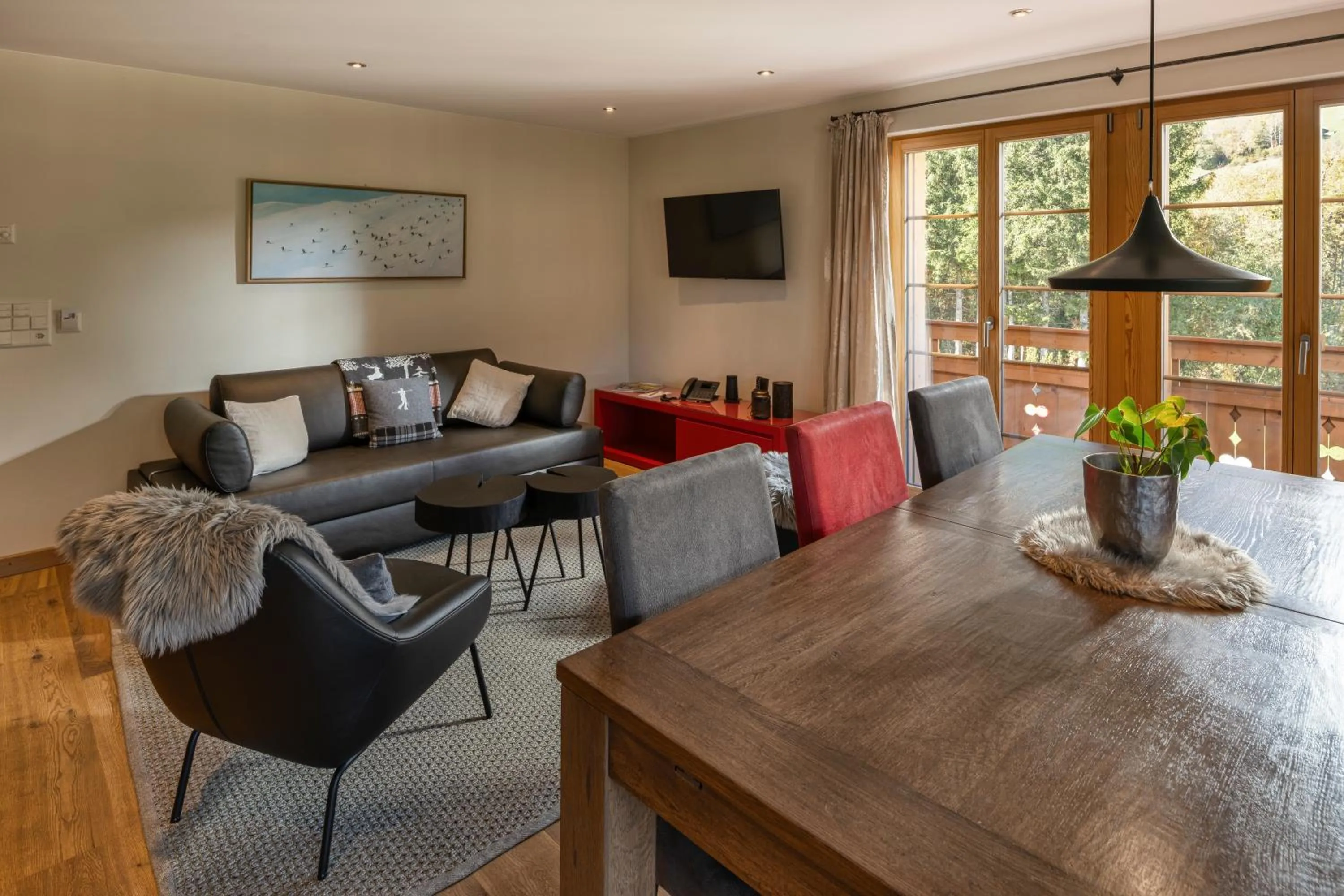 Living room in Aspen Alpine Lifestyle Hotel
