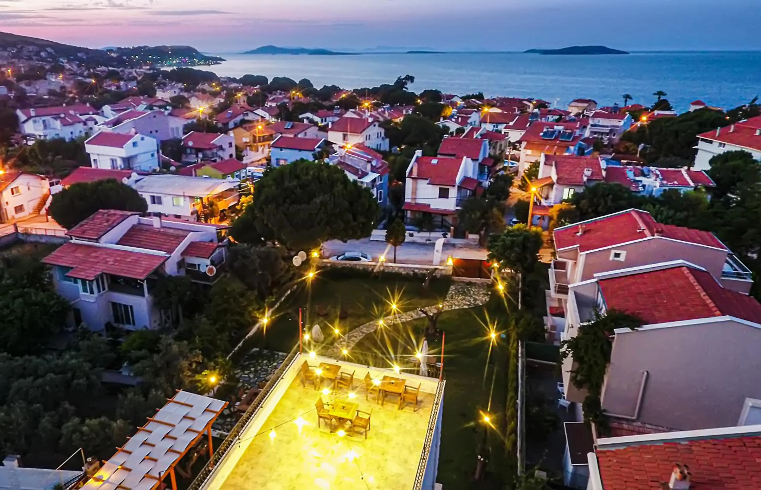 Patio in Huzurla otel