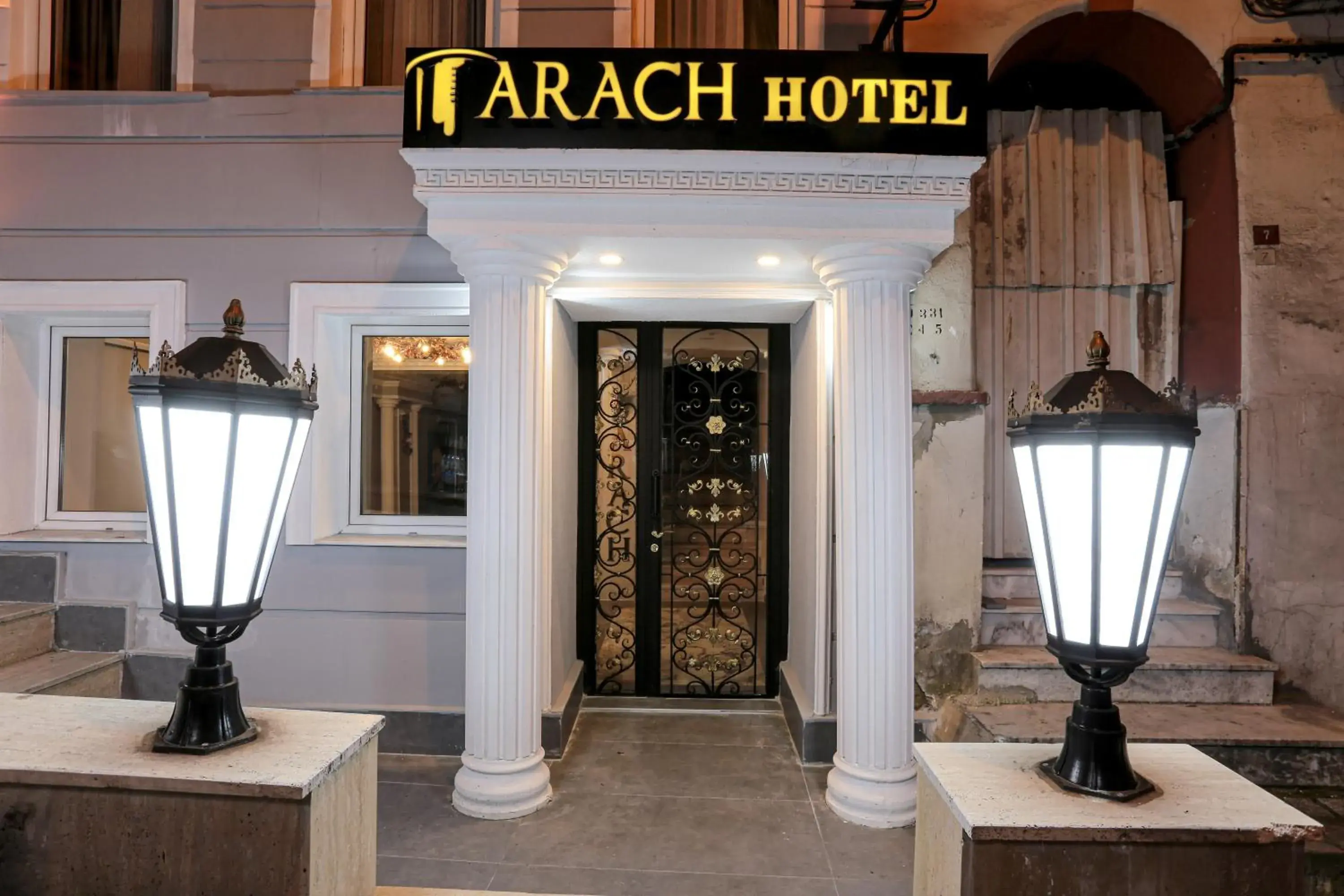 Facade/entrance in Arach Hotel Harbiye Facade/entrance in Arach Hotel Harbiye