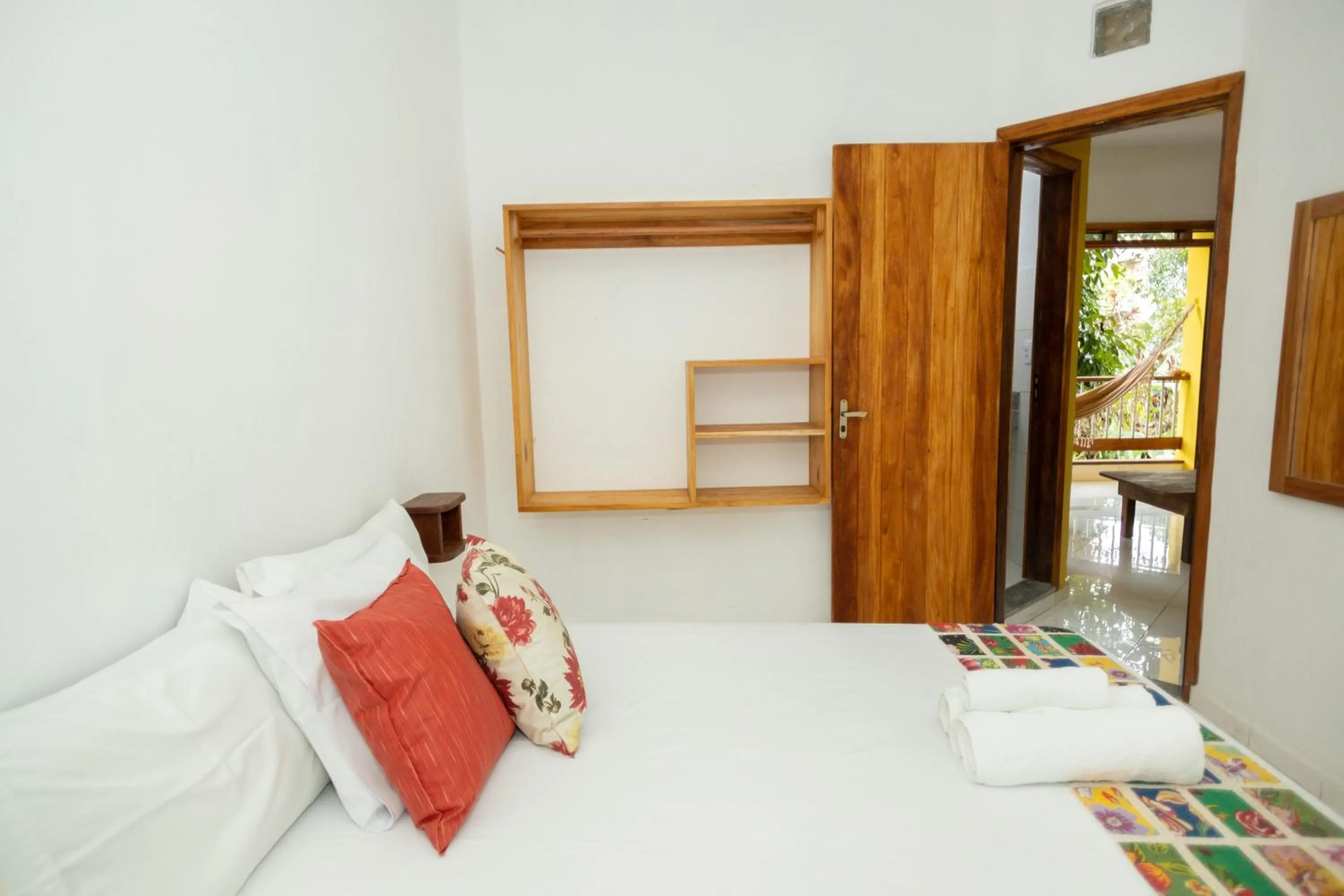 Bed in Pousada Flor do Arraial