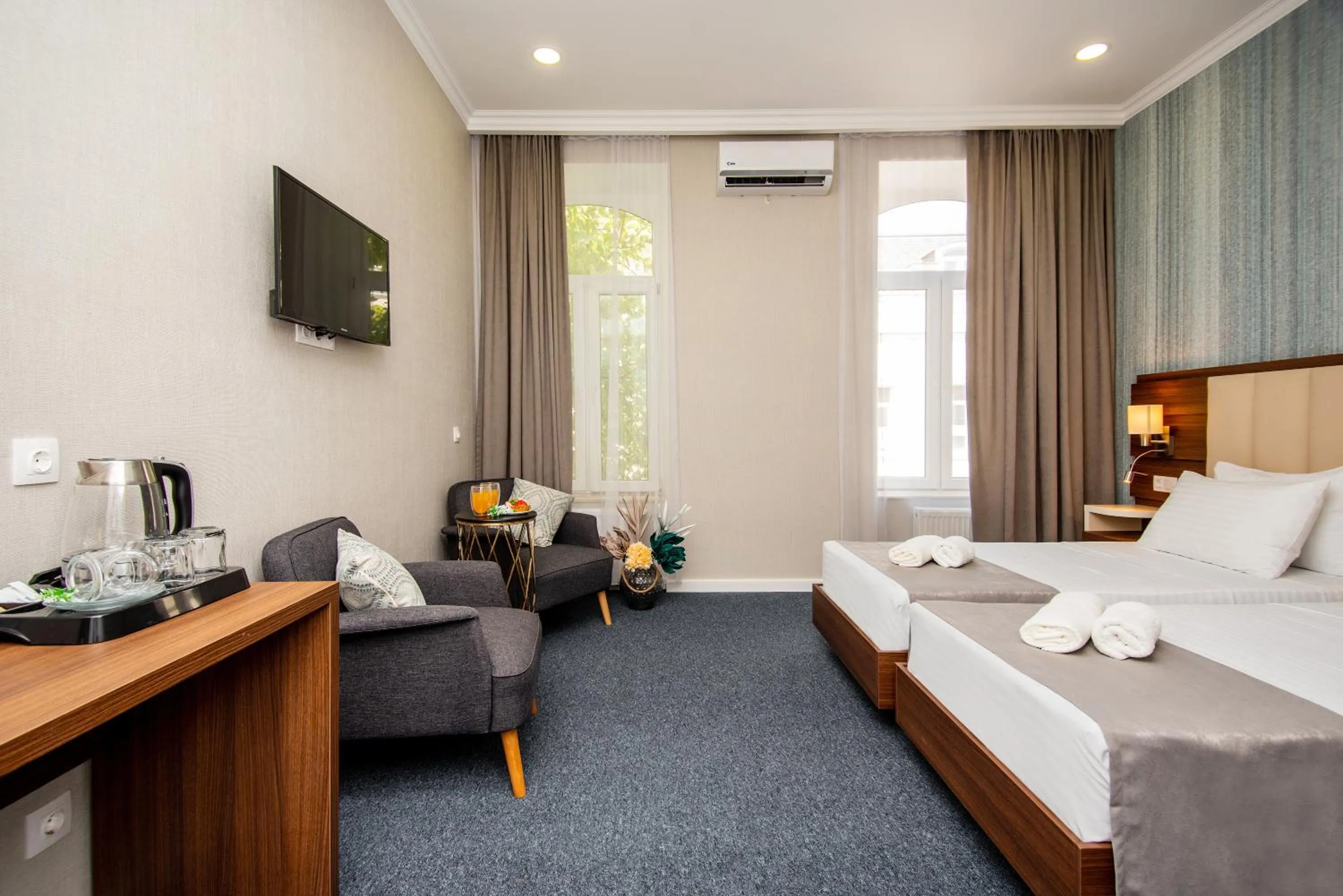 Photo of the whole room, Bed in Margi Boutique Hotel by DNT Group