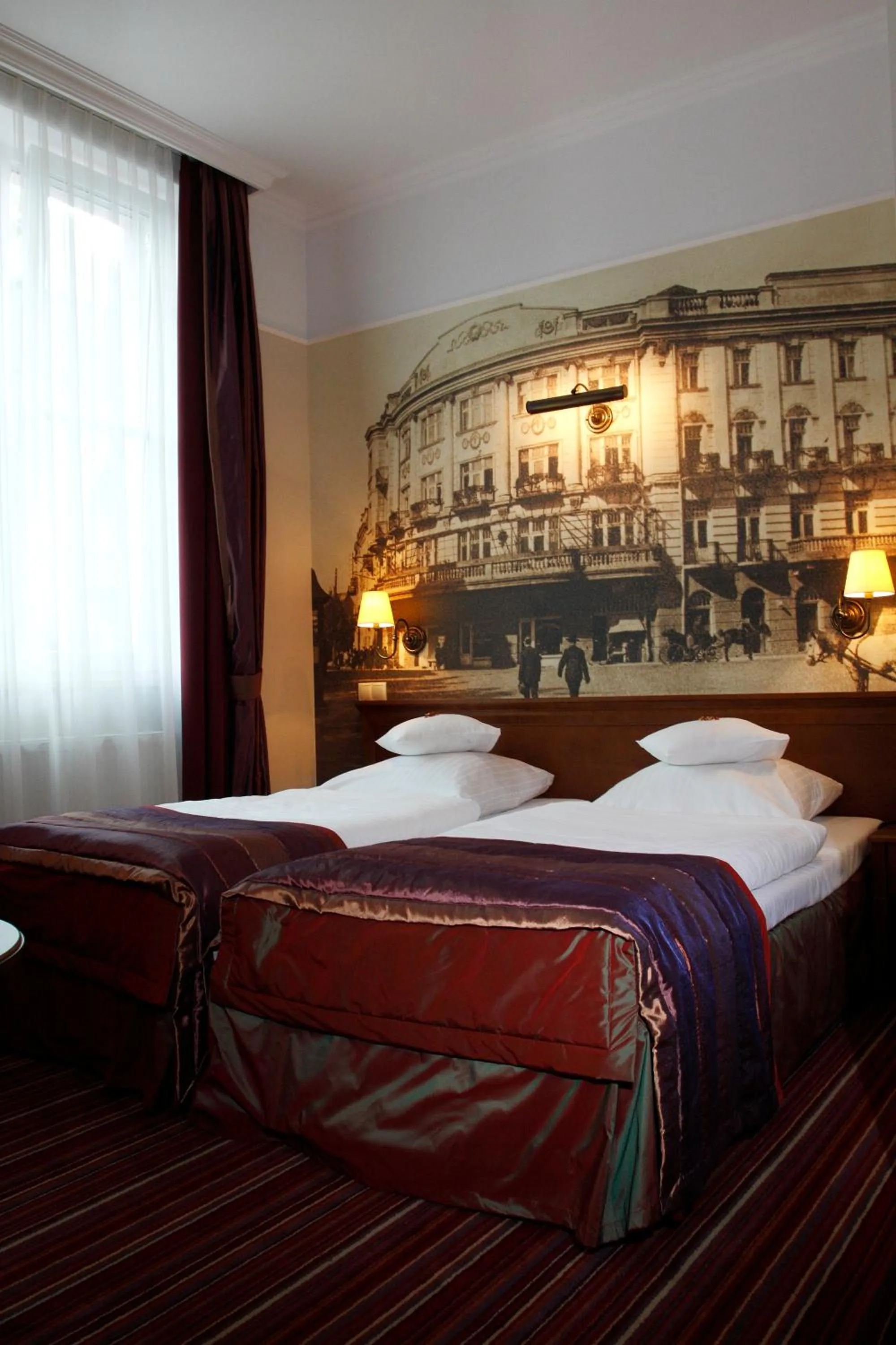 Bed in Branicki Boutique Rooms
