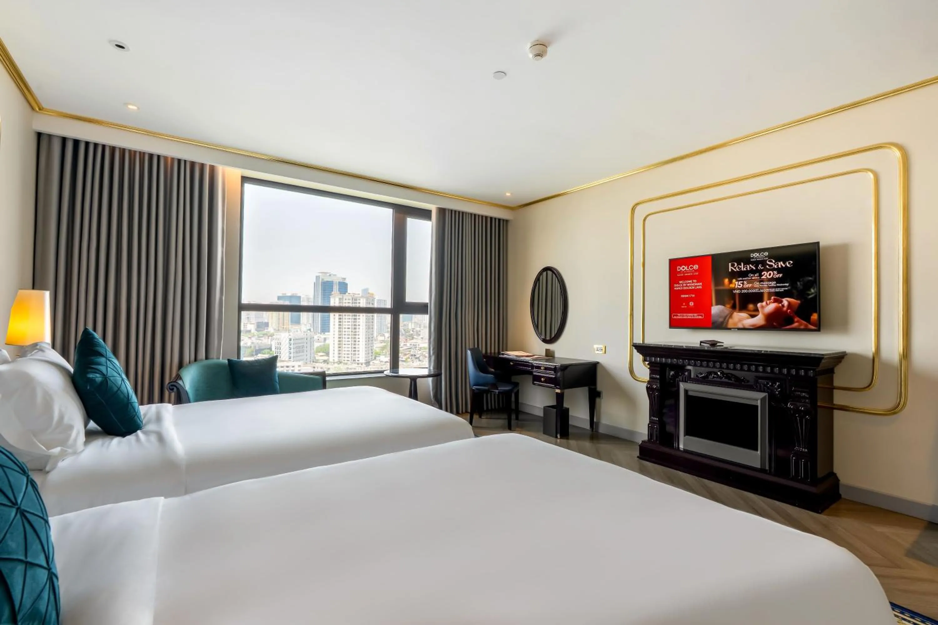 Bedroom, Bed in Dolce by Wyndham Hanoi Golden Lake