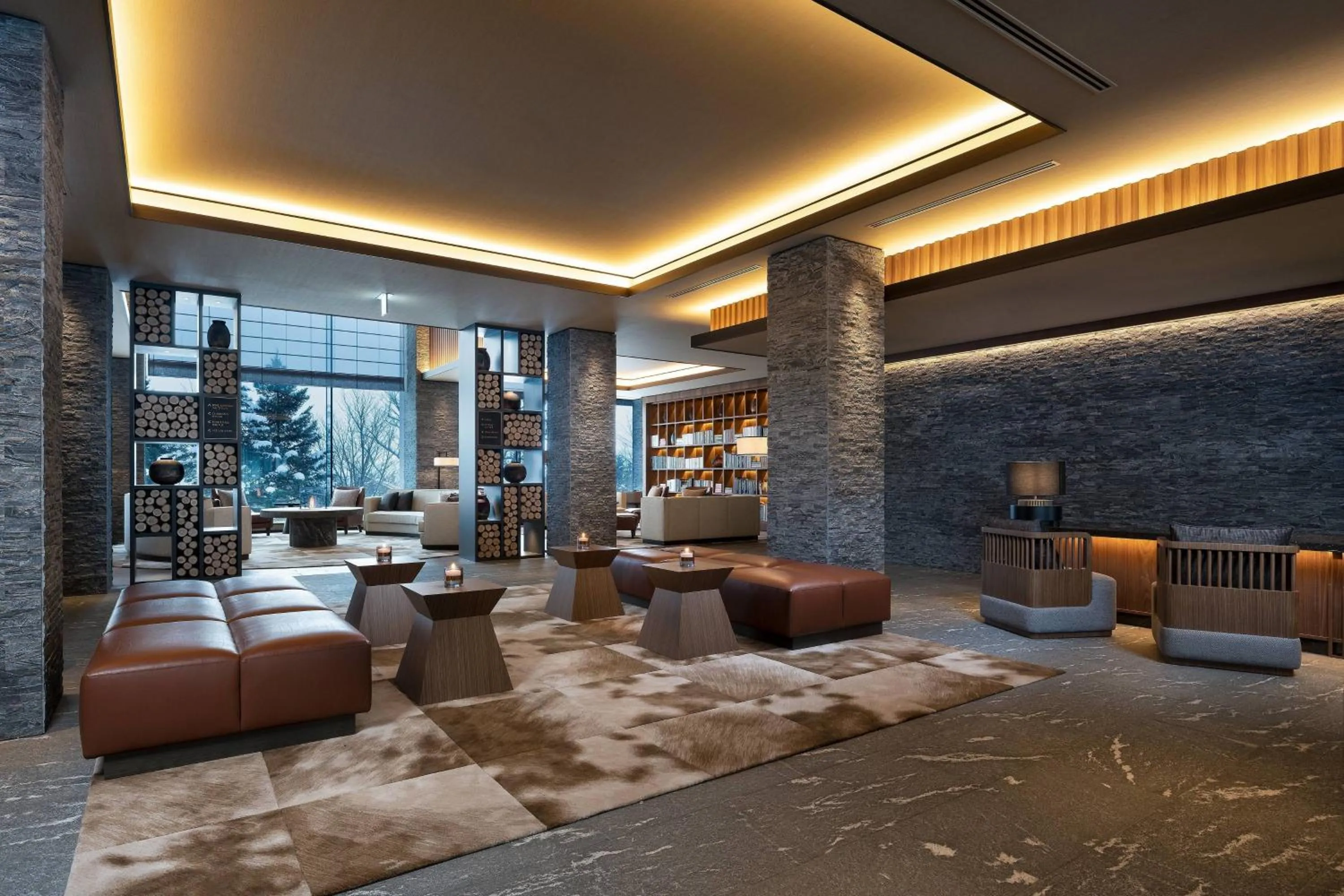 Lobby or reception in Higashiyama Niseko Village, a Ritz-Carlton Reserve