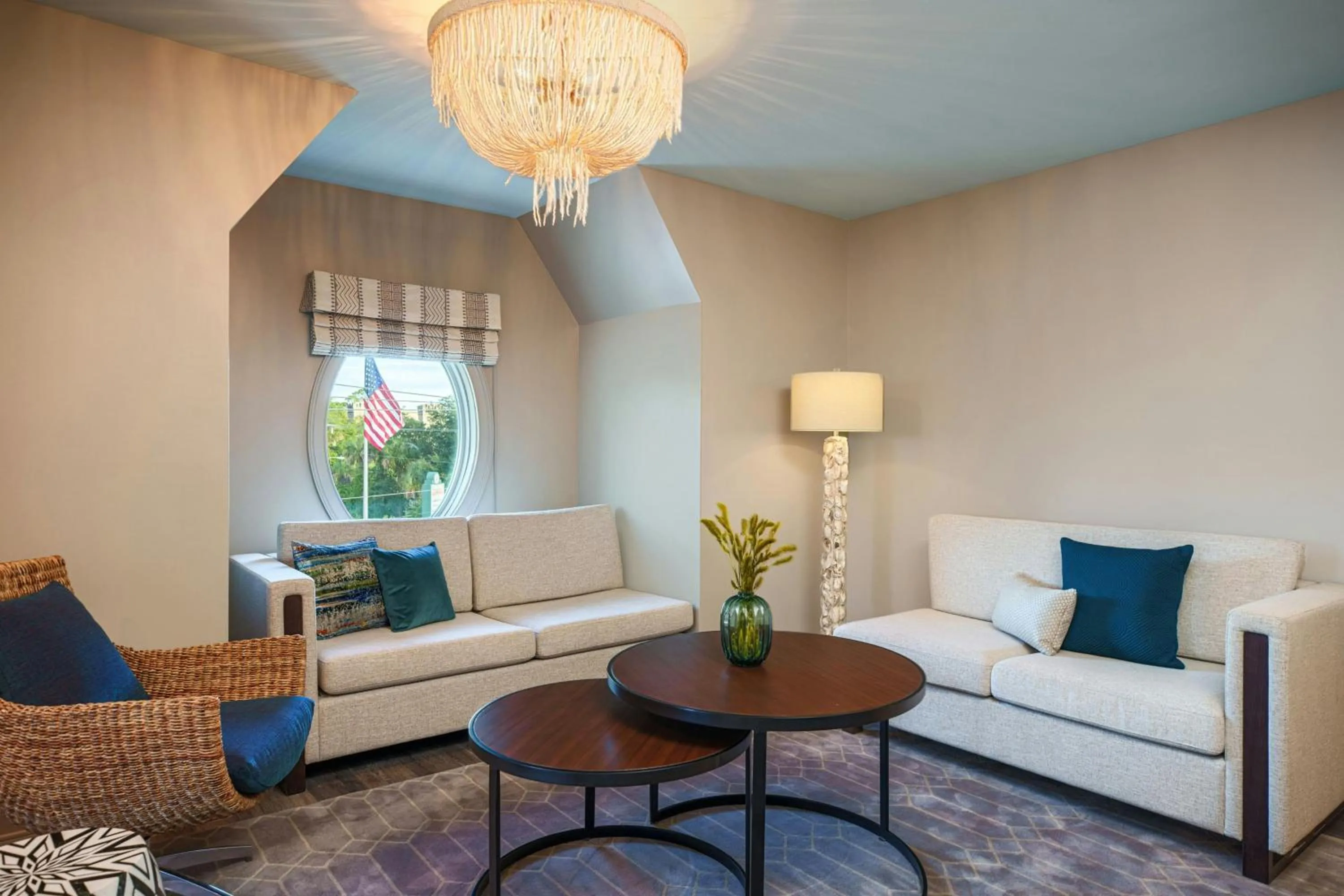 Living room in Renaissance St. Augustine Historic Downtown Hotel