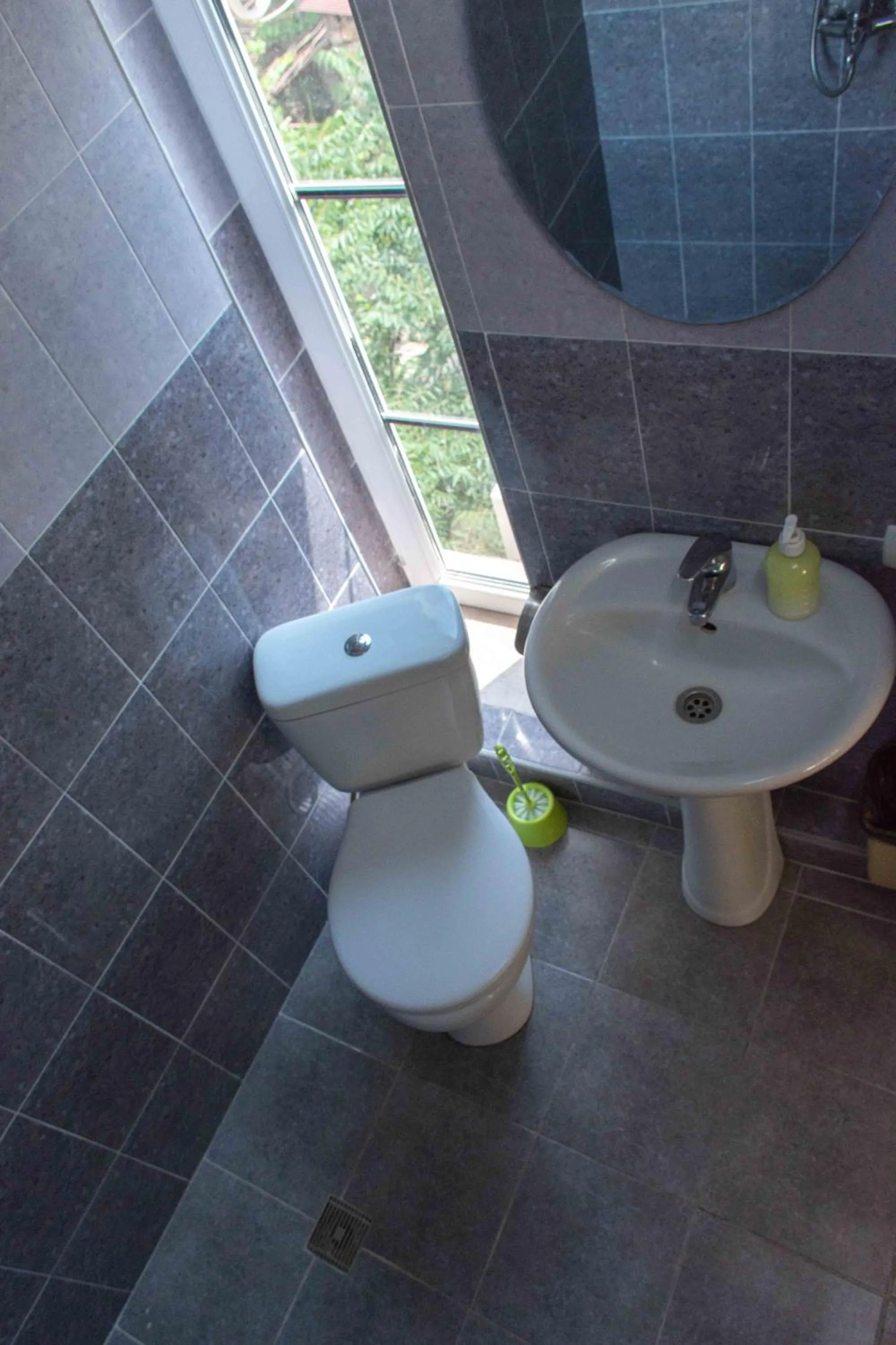 Shower in JR's House