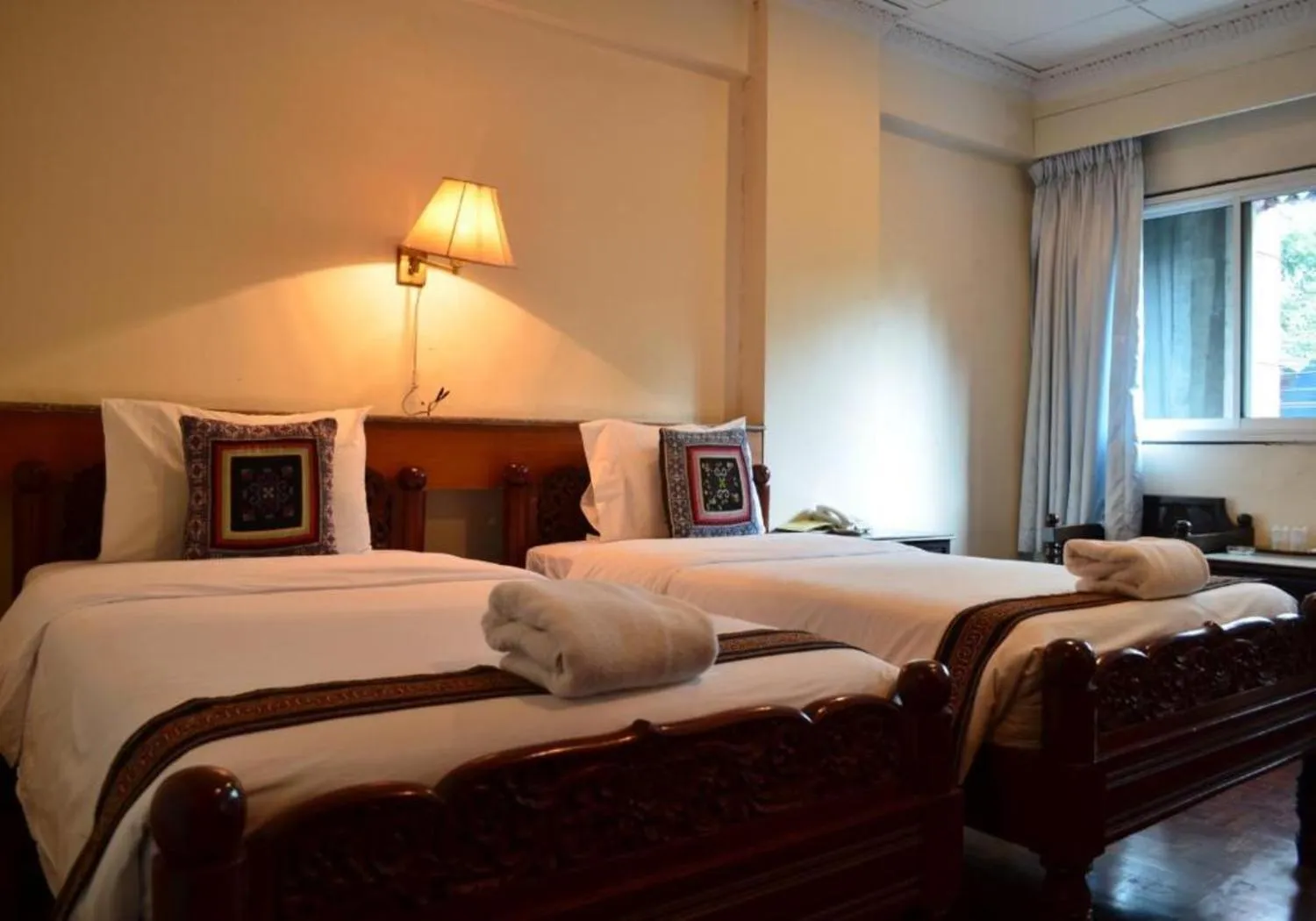 Bedroom, Bed in Suda Palace