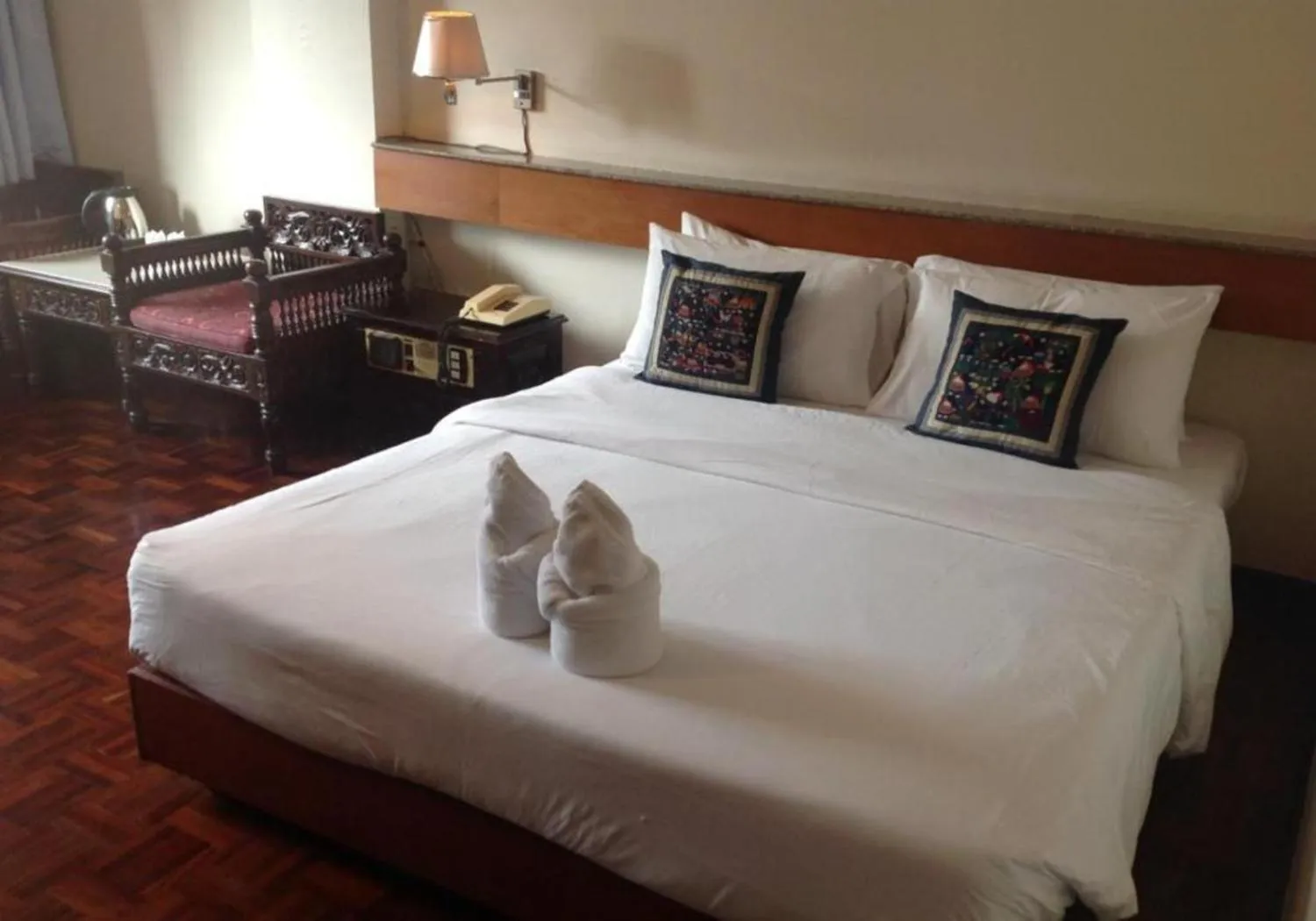 Bedroom, Bed in Suda Palace